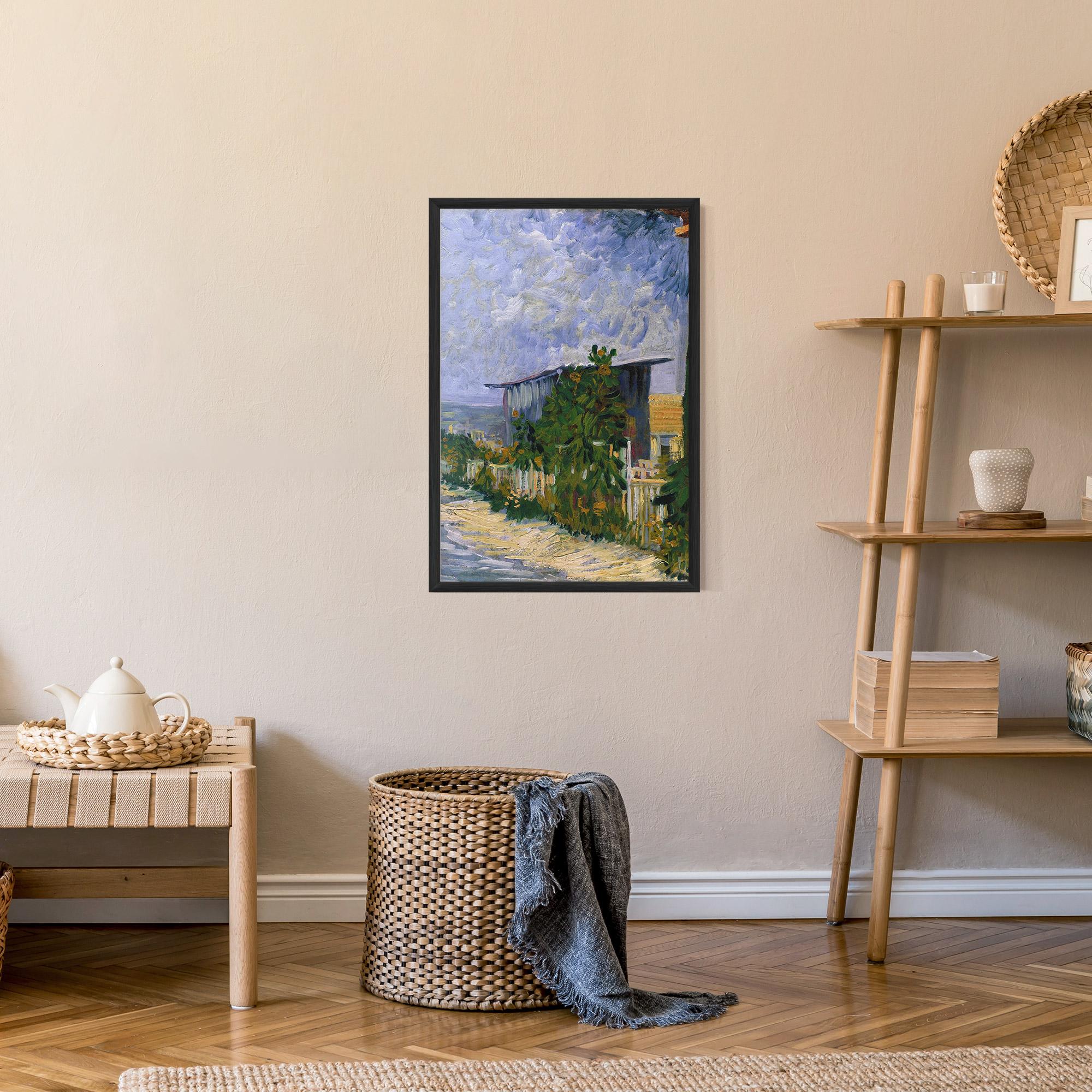 Gerahmte Poster Shelter On Montmartre mockup 9