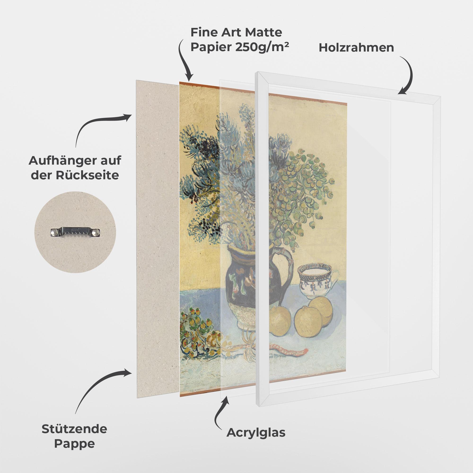 Gerahmte Poster Nature Morte mockup 1