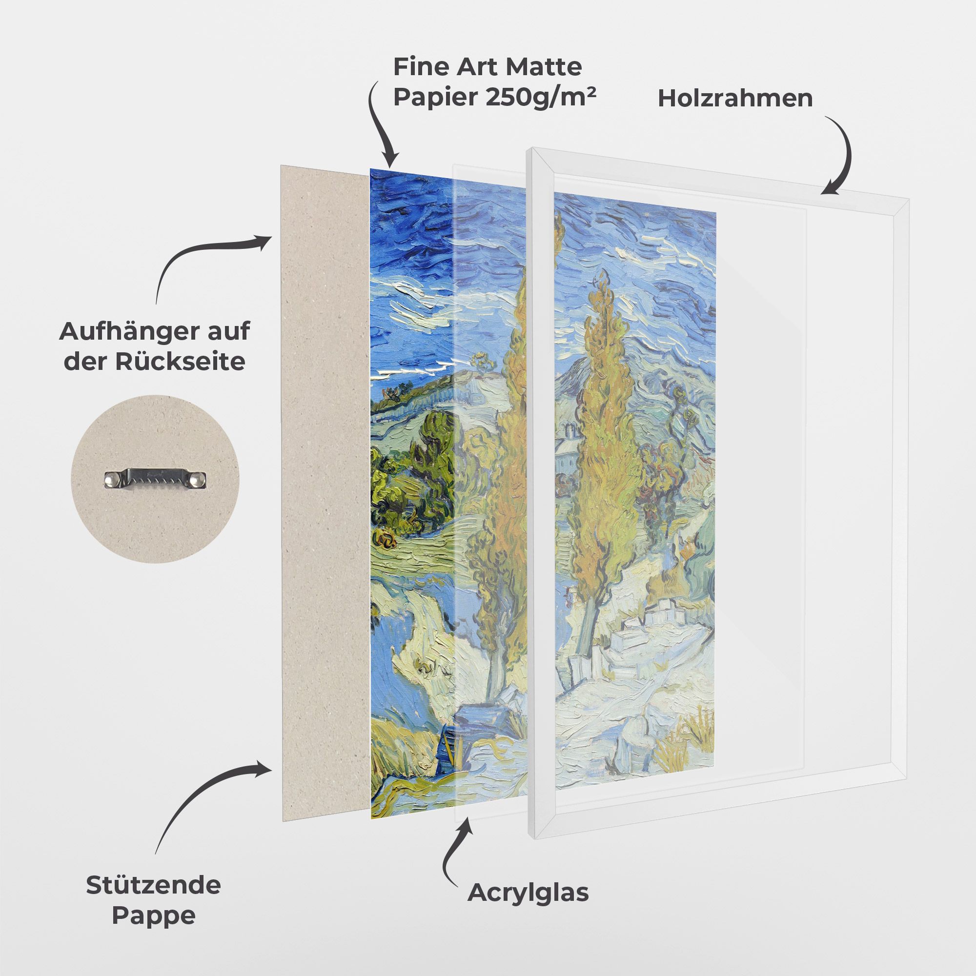 Poplars At Saint Remy mockup 1