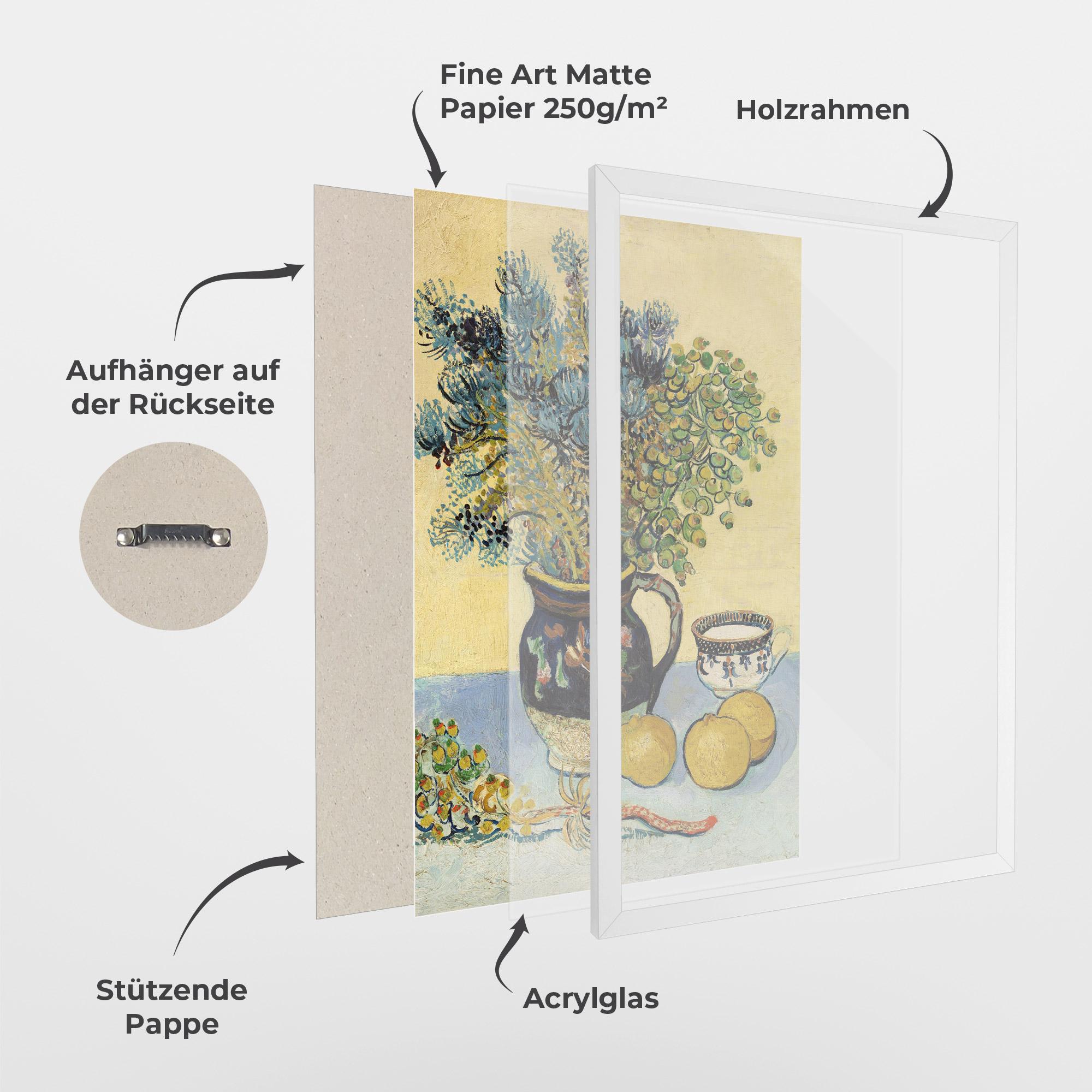 Gerahmte Poster Still Life mockup 1