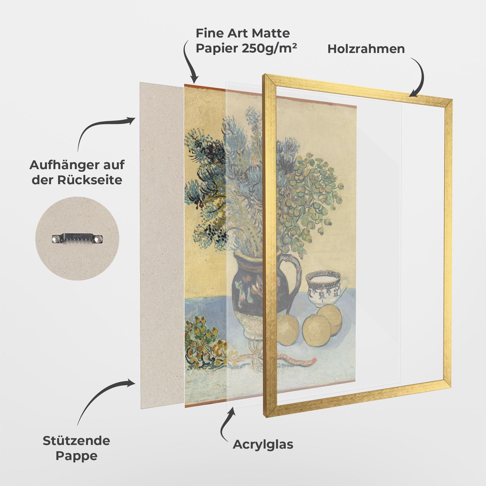 Gerahmte Poster Nature Morte mockup 1