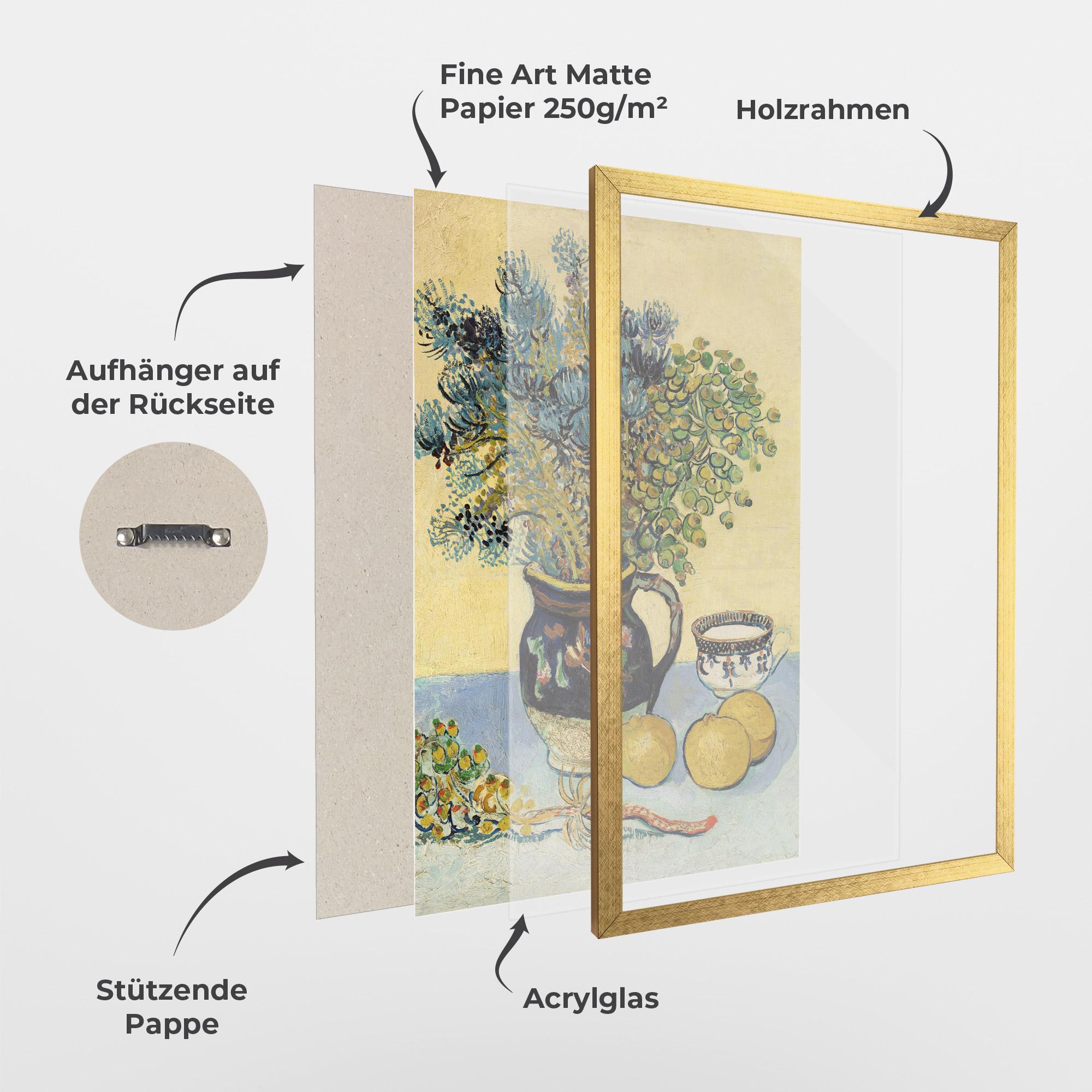 Gerahmte Poster Still Life mockup 1