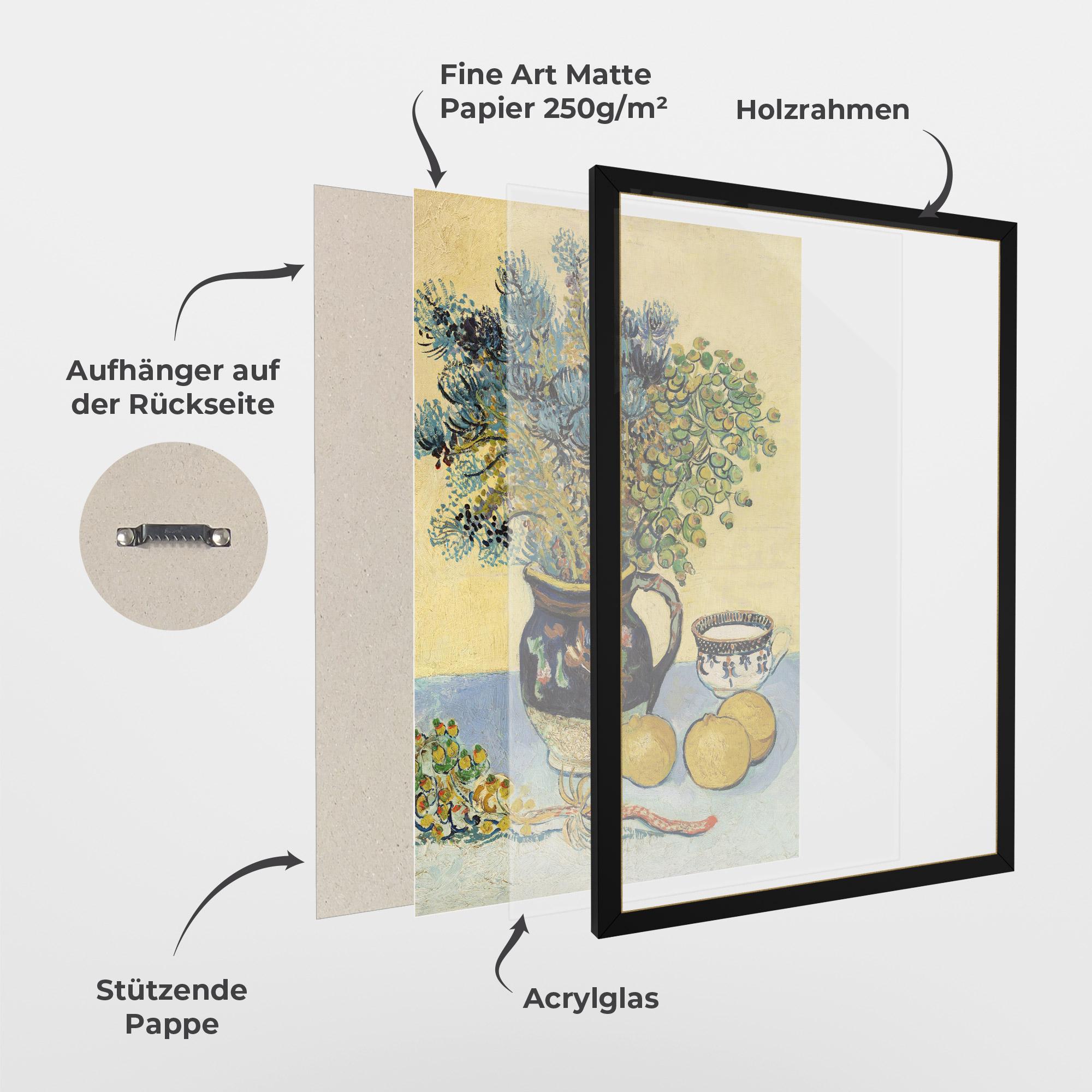 Gerahmte Poster Still Life mockup 1