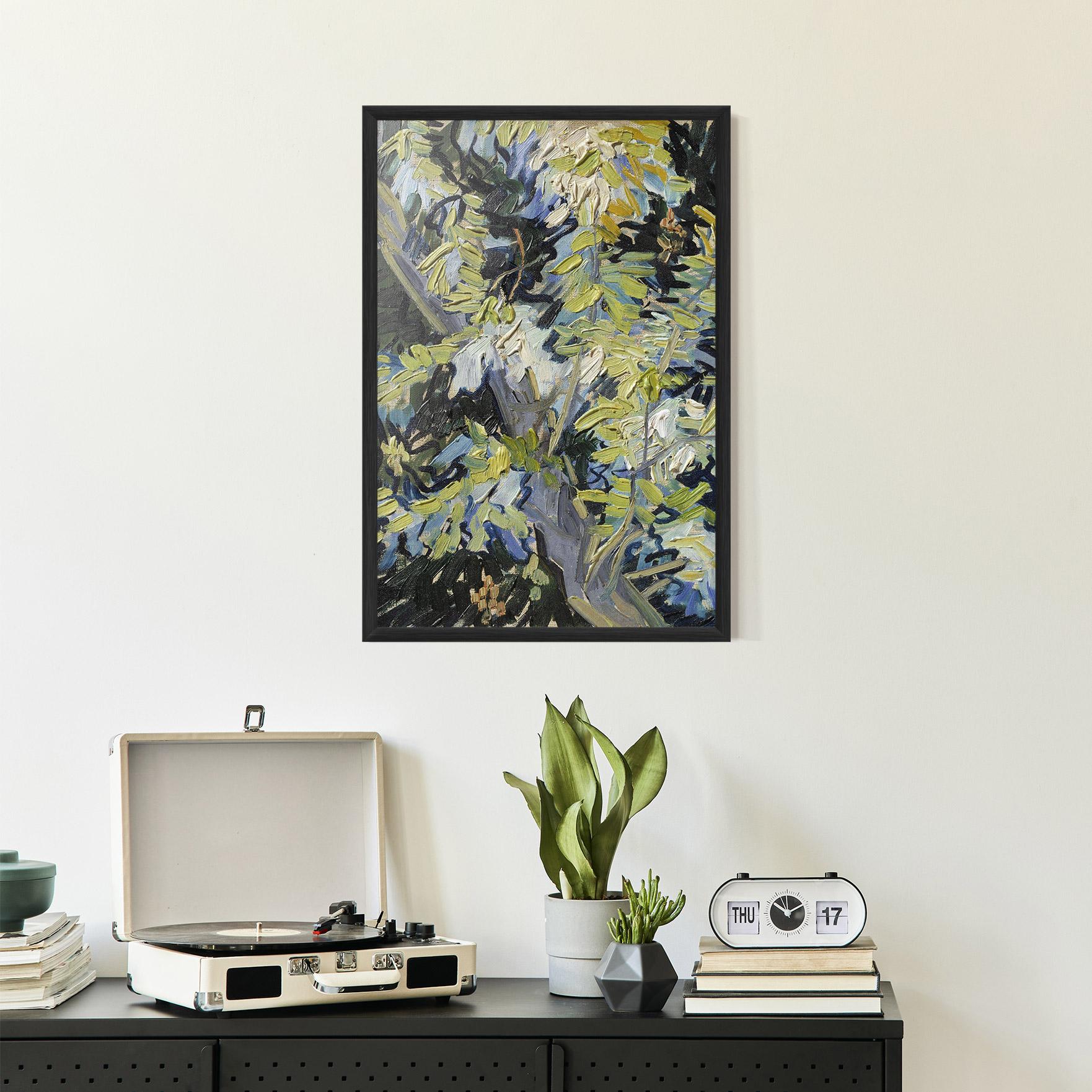 Gerahmte Poster Blossoming Branches mockup 2