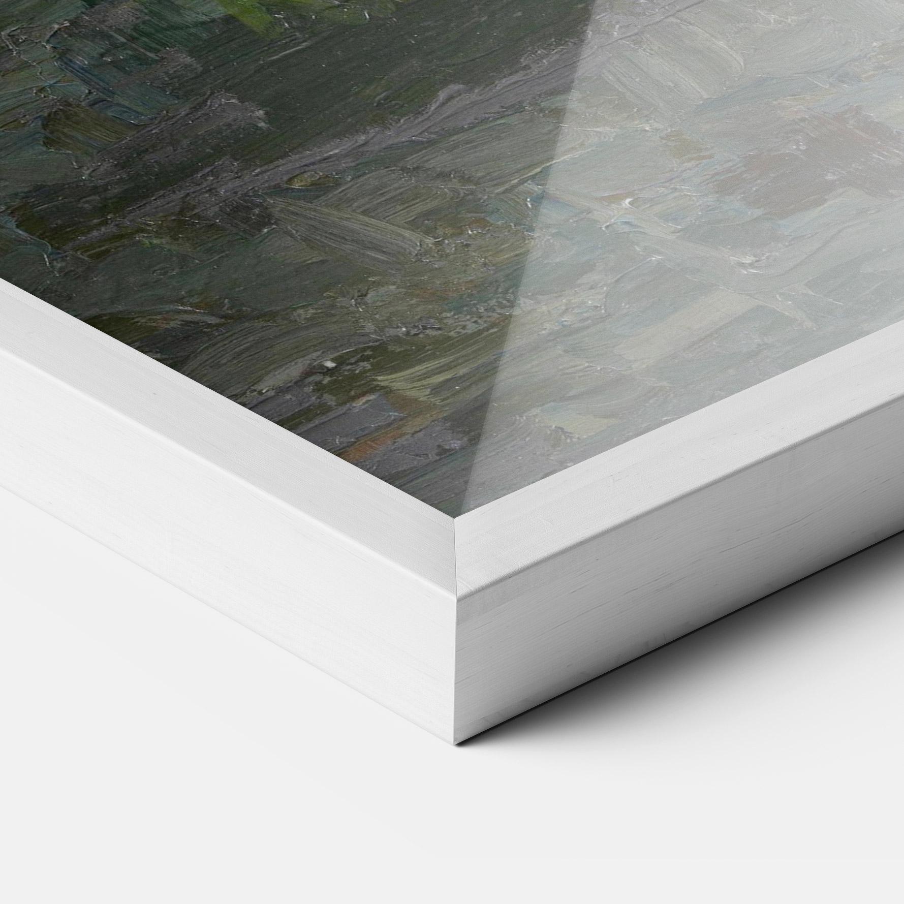 Gerahmte Poster Glas Met Gele Rozen mockup 3