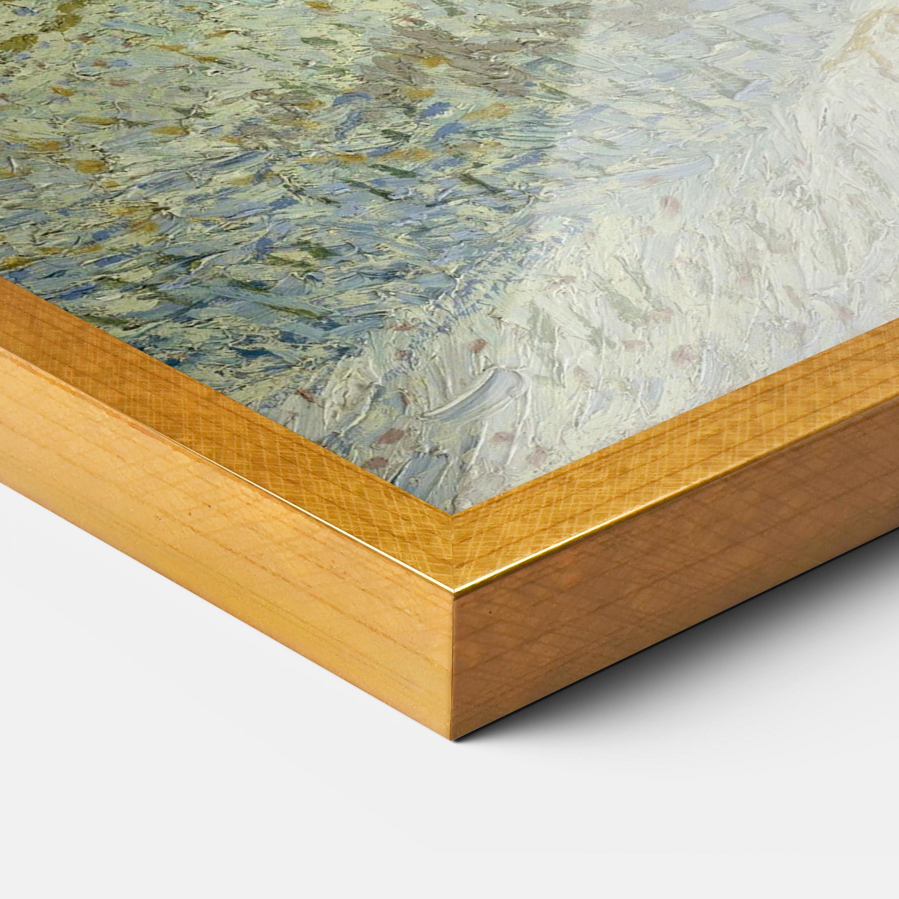 Gerahmte Poster De Roze Perzikboom mockup 3