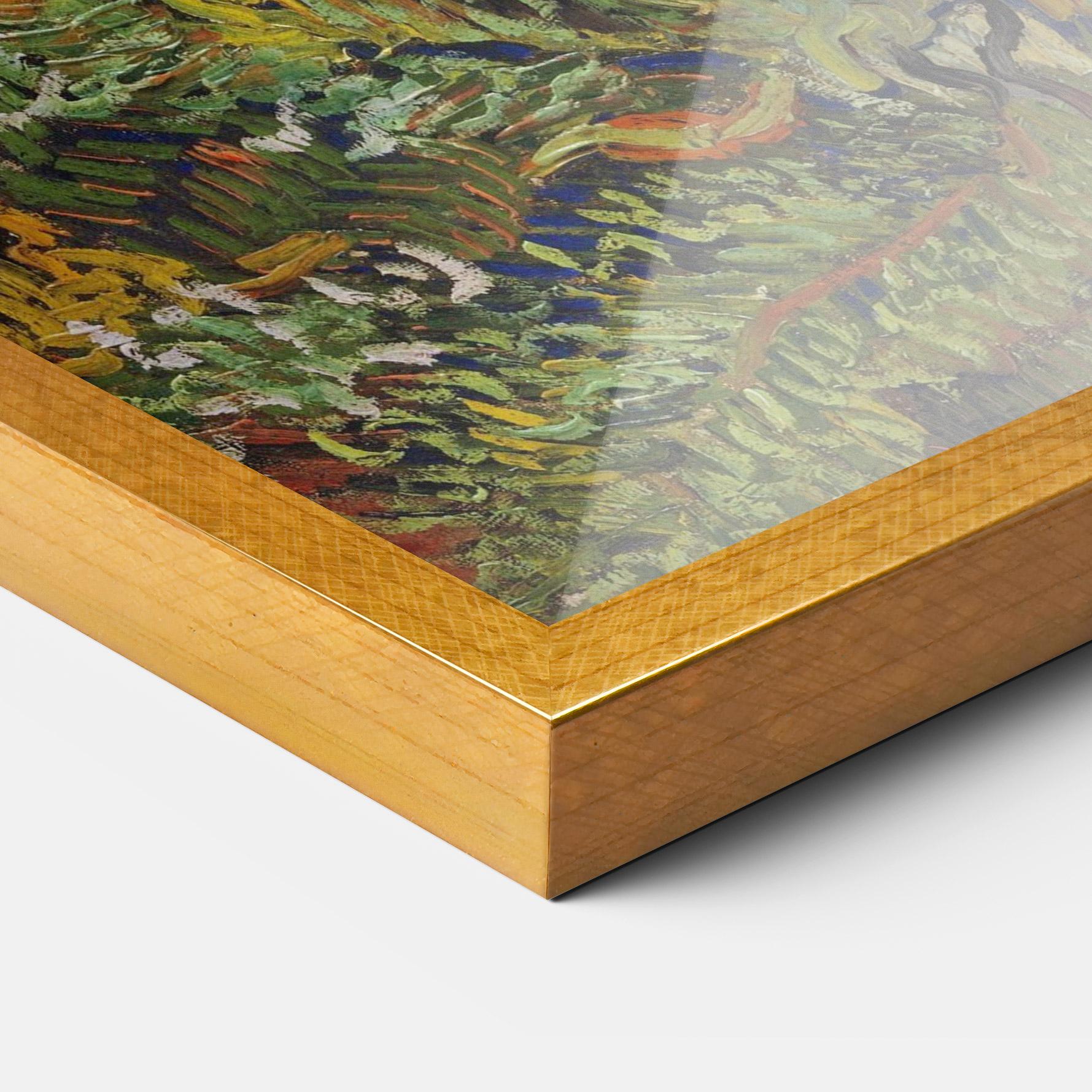 Gerahmte Poster Flowers Van Gogh mockup 3