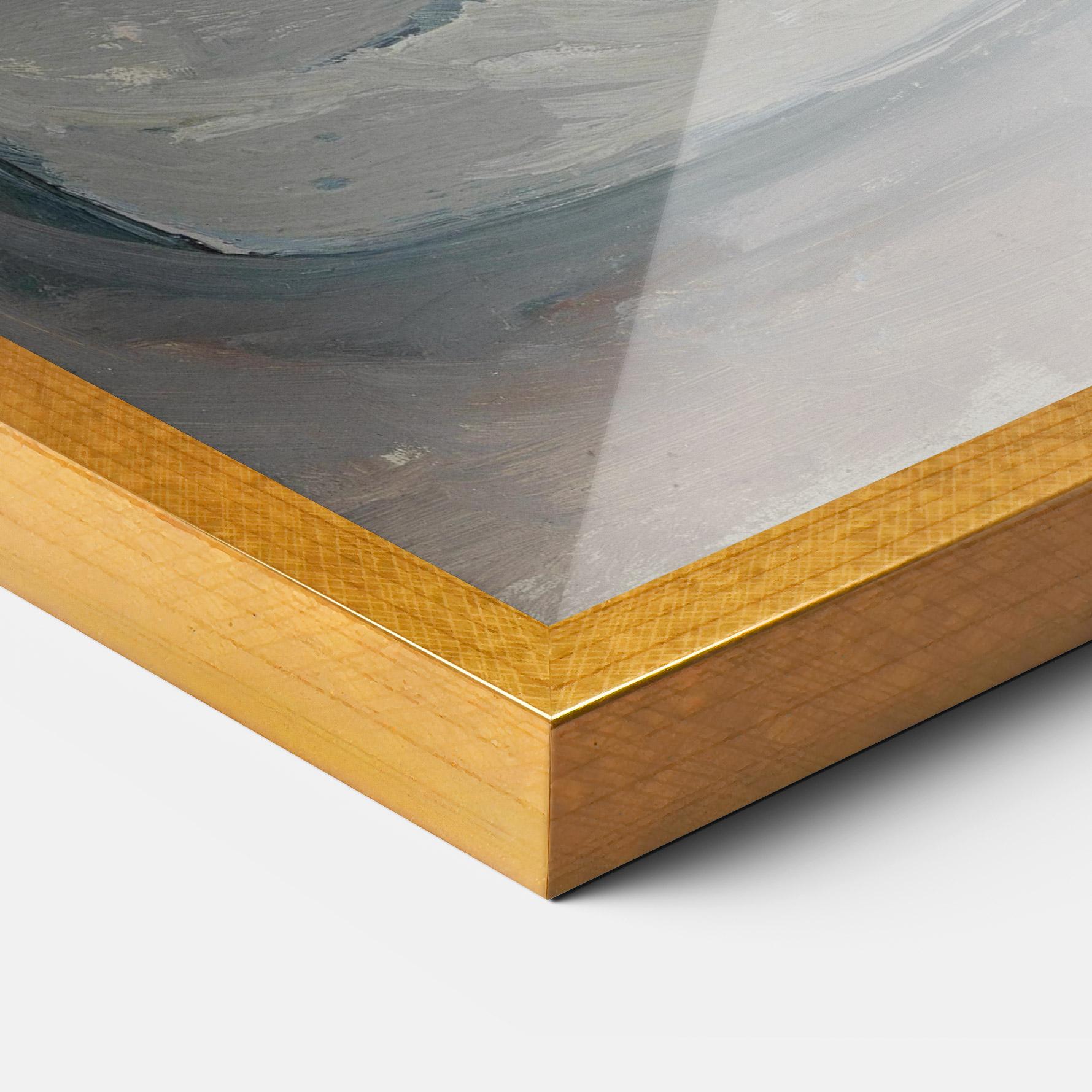 Gerahmte Poster Geknielde Spierman mockup 3