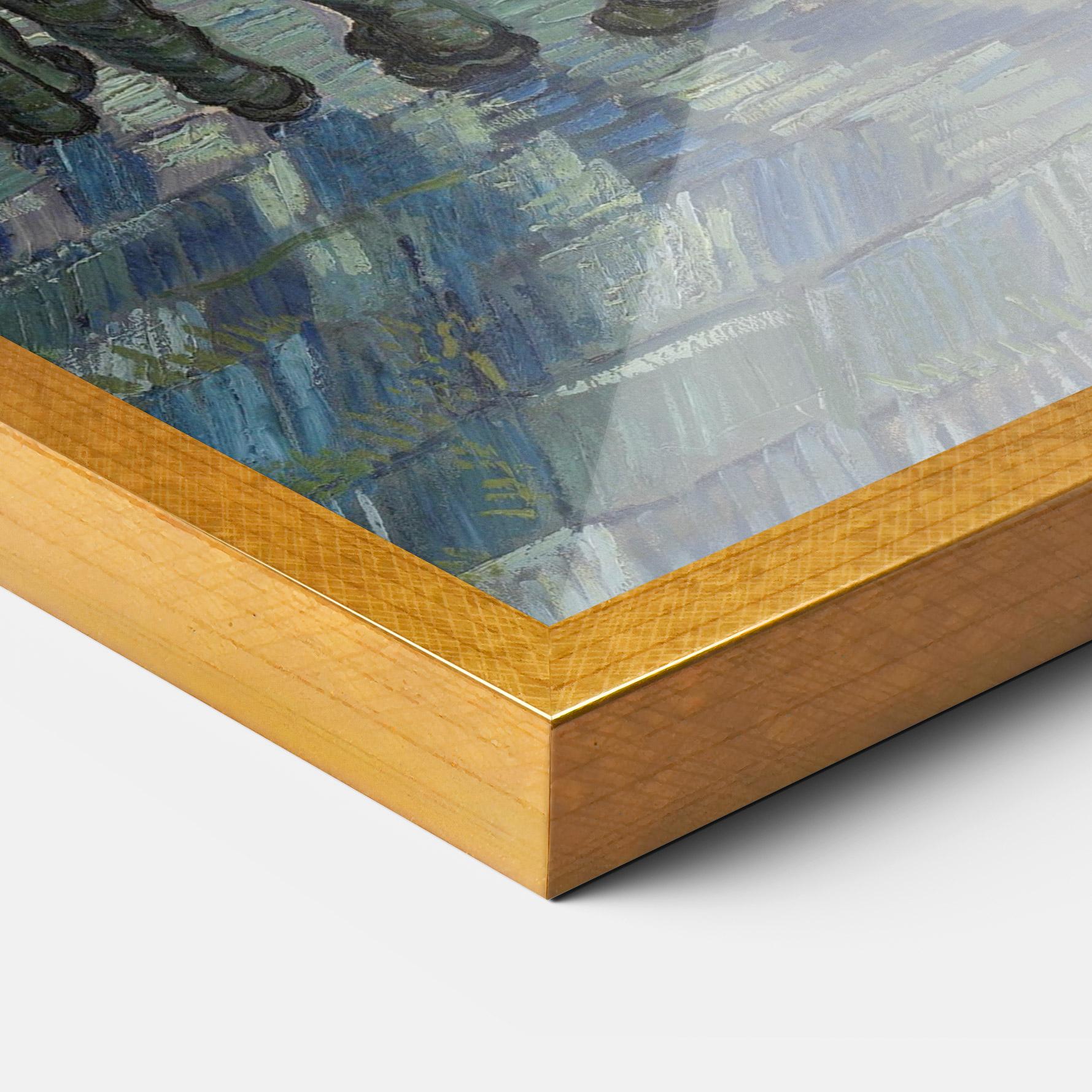 Gerahmte Poster Prisoners Exercising mockup 3