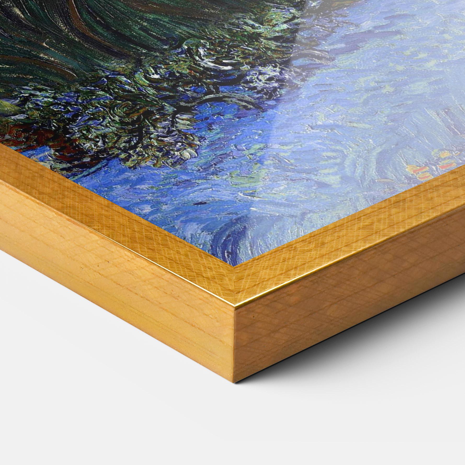 Gerahmte Poster Starry Night Art mockup 3