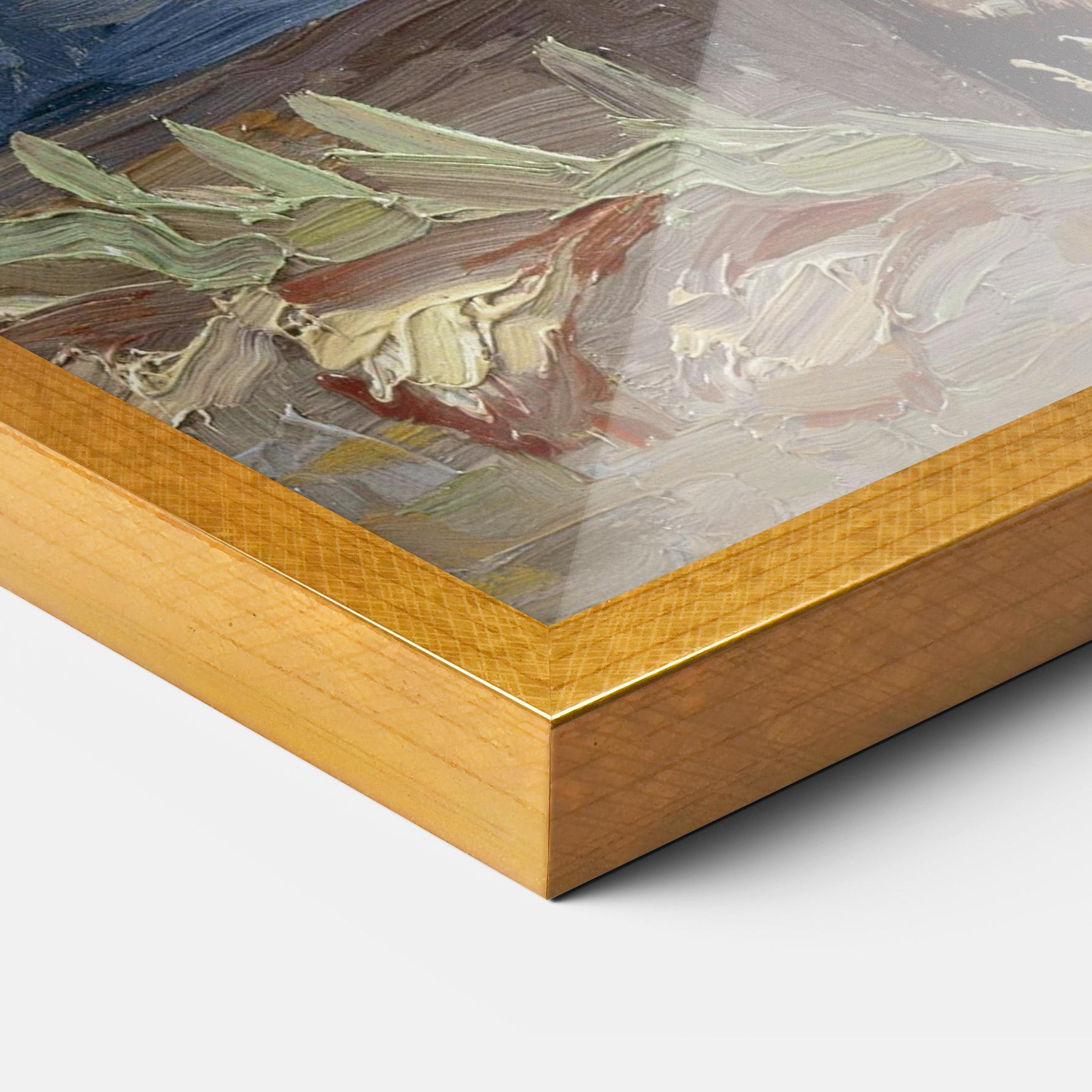 Gerahmte Poster Tuingladiolen mockup 3