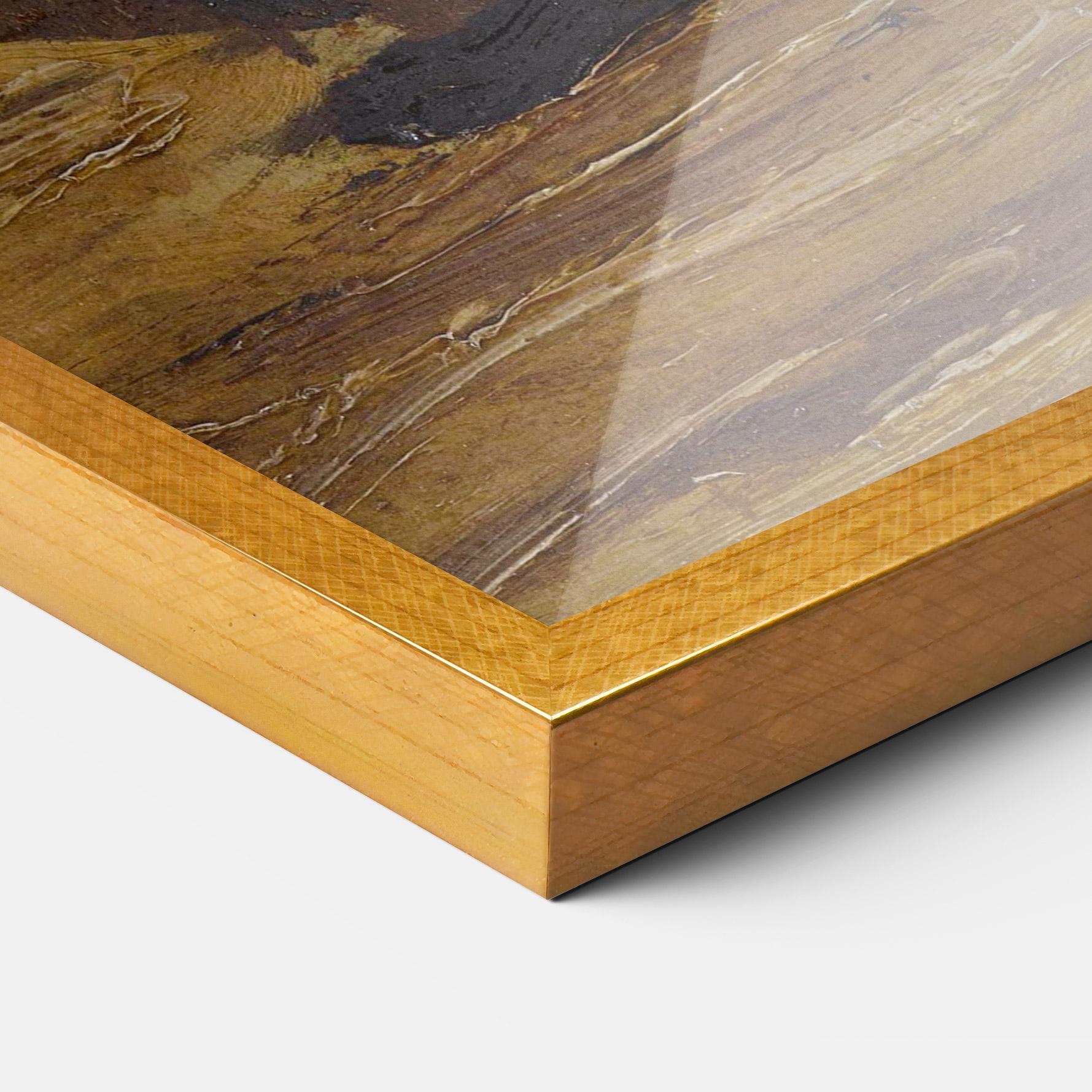 Gerahmte Poster Women In Wood mockup 3