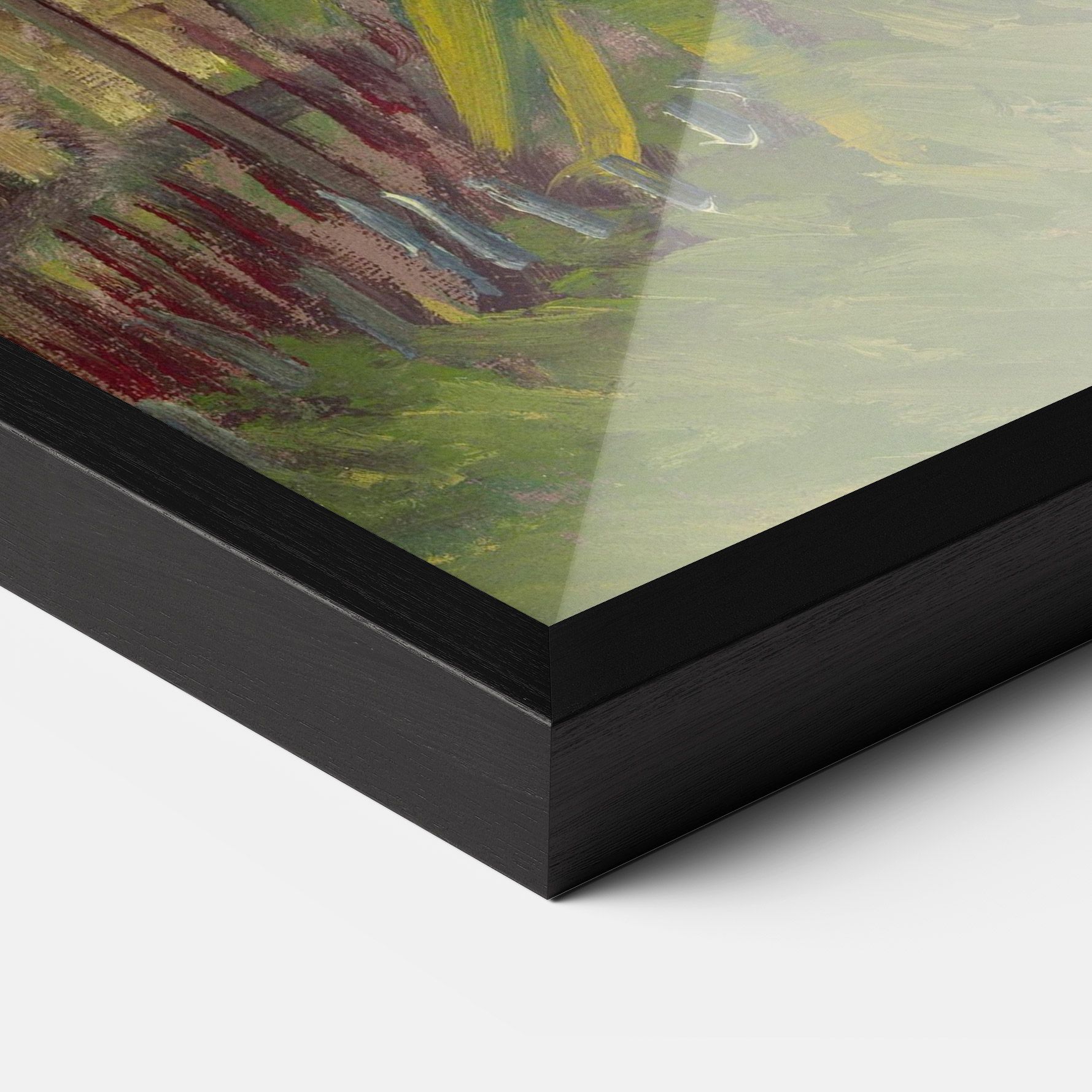 Allotment With Sunflower mockup 3