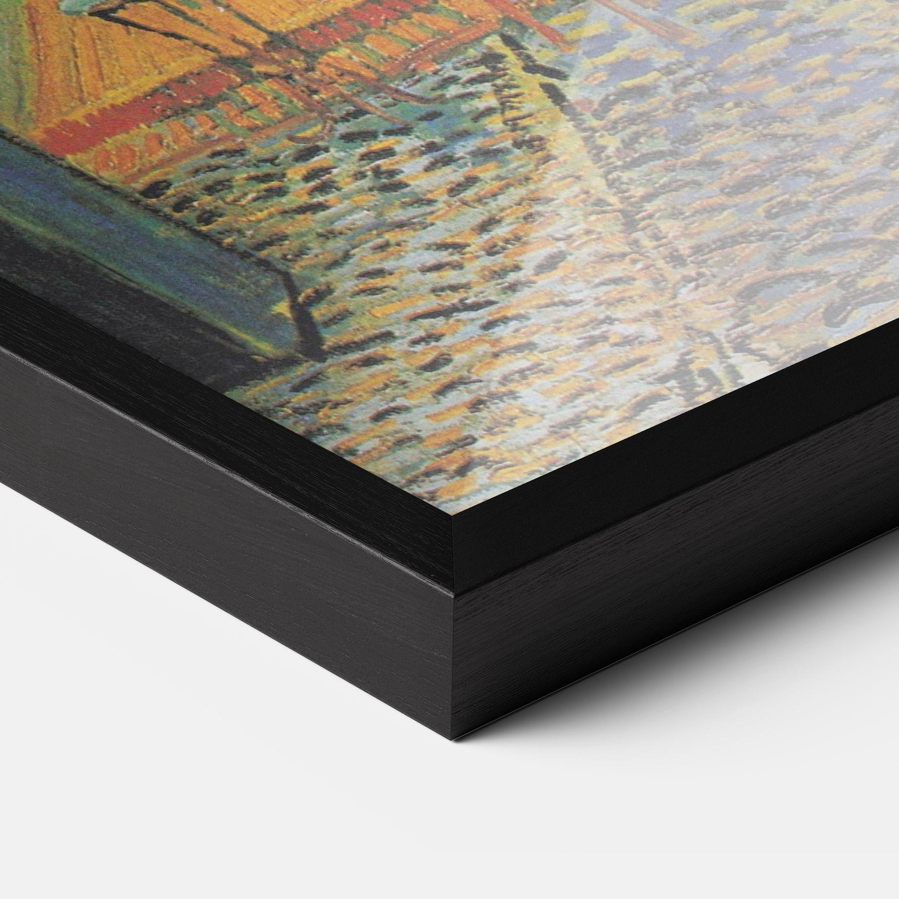 Gerahmte Poster Cafe Terrace At Night mockup 3