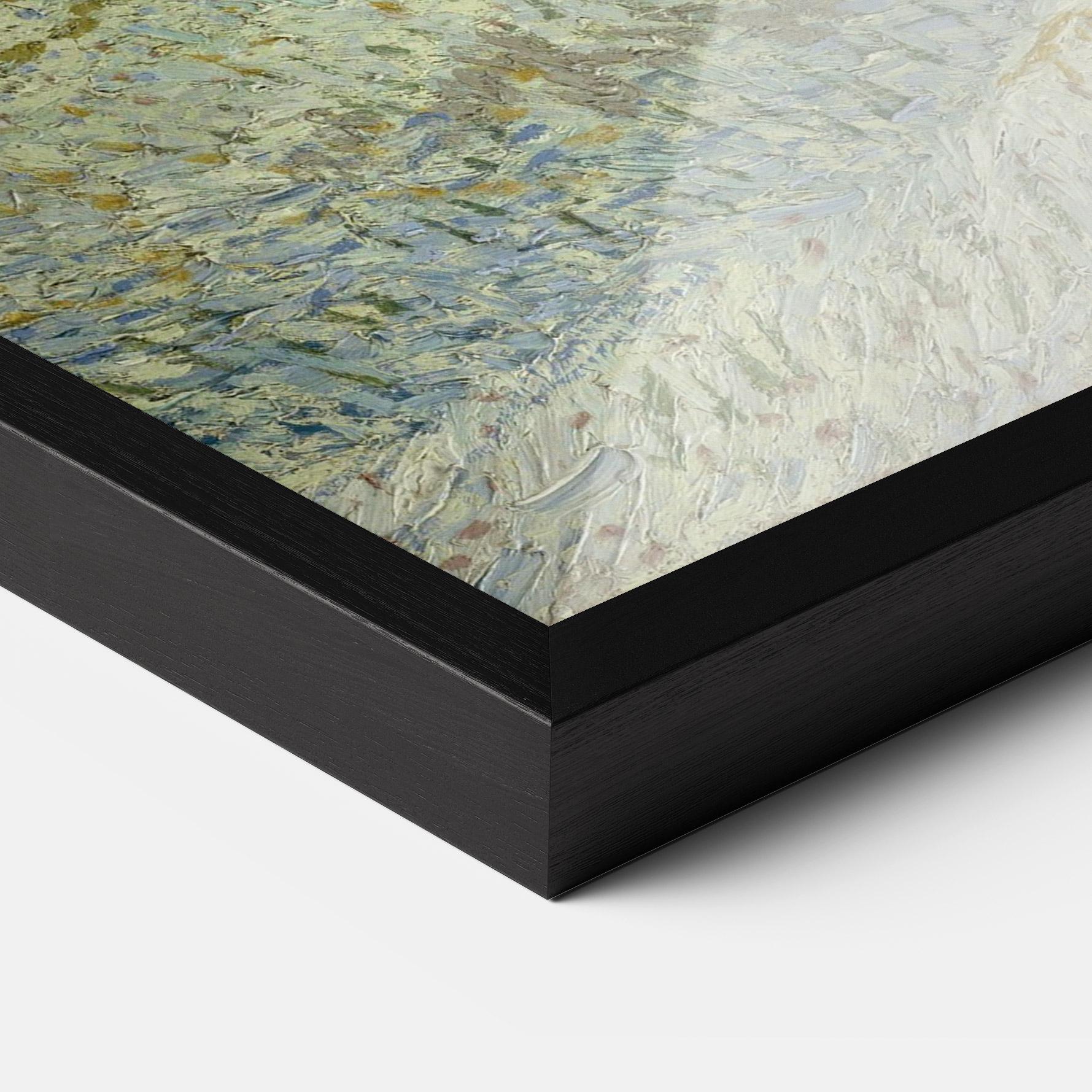 Gerahmte Poster De Roze Perzikboom mockup 3