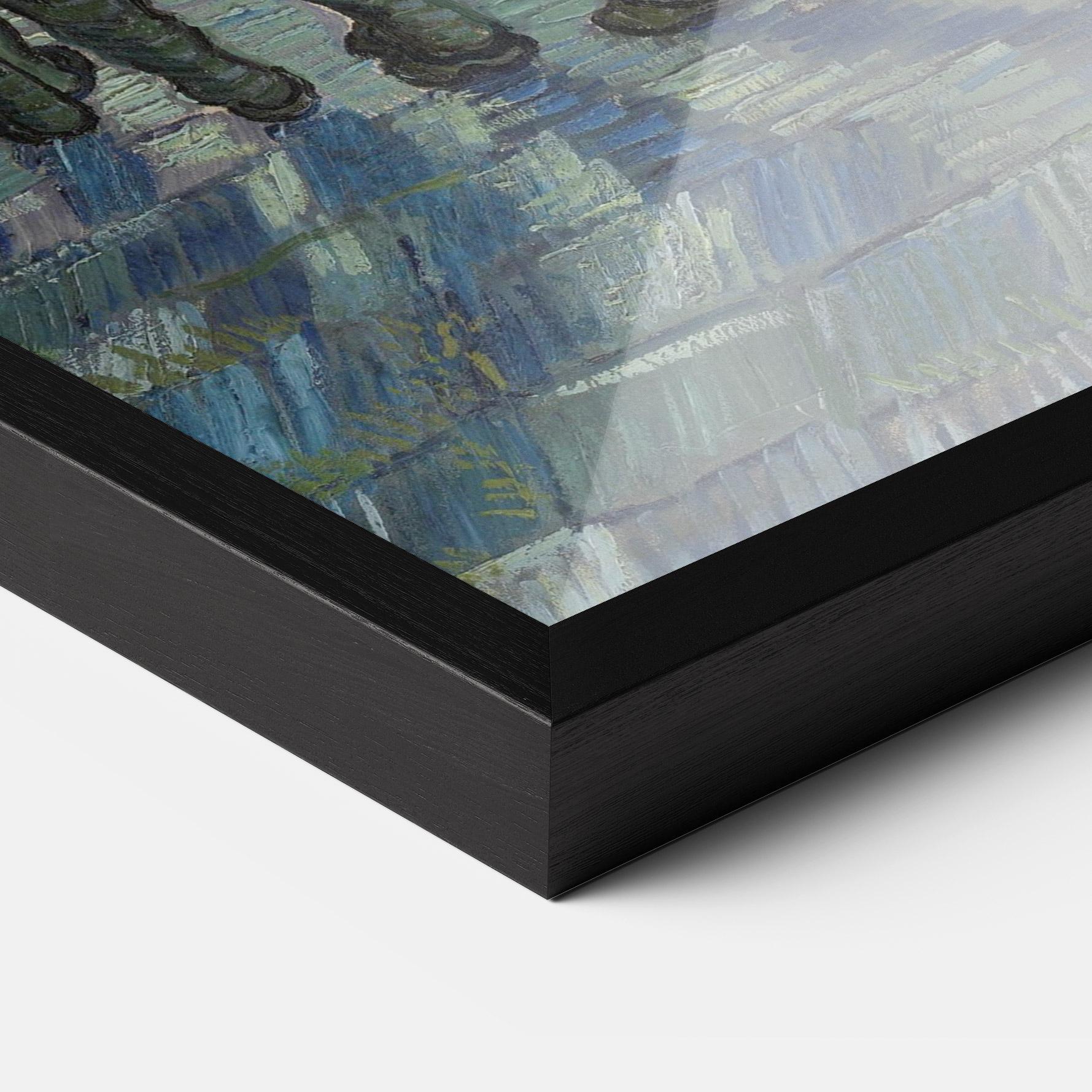 Gerahmte Poster Prisoners Exercising mockup 3