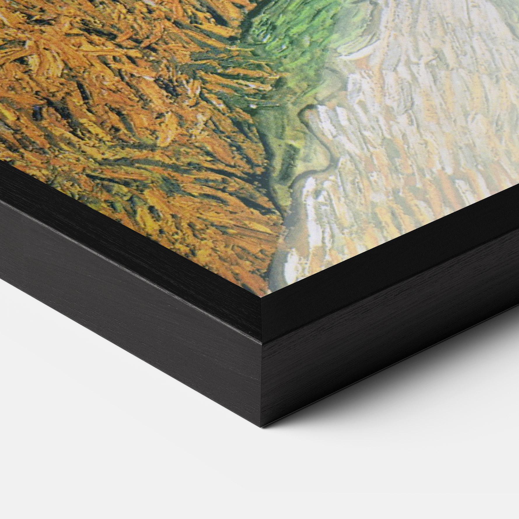 Gerahmte Poster Road With Cypress mockup 3