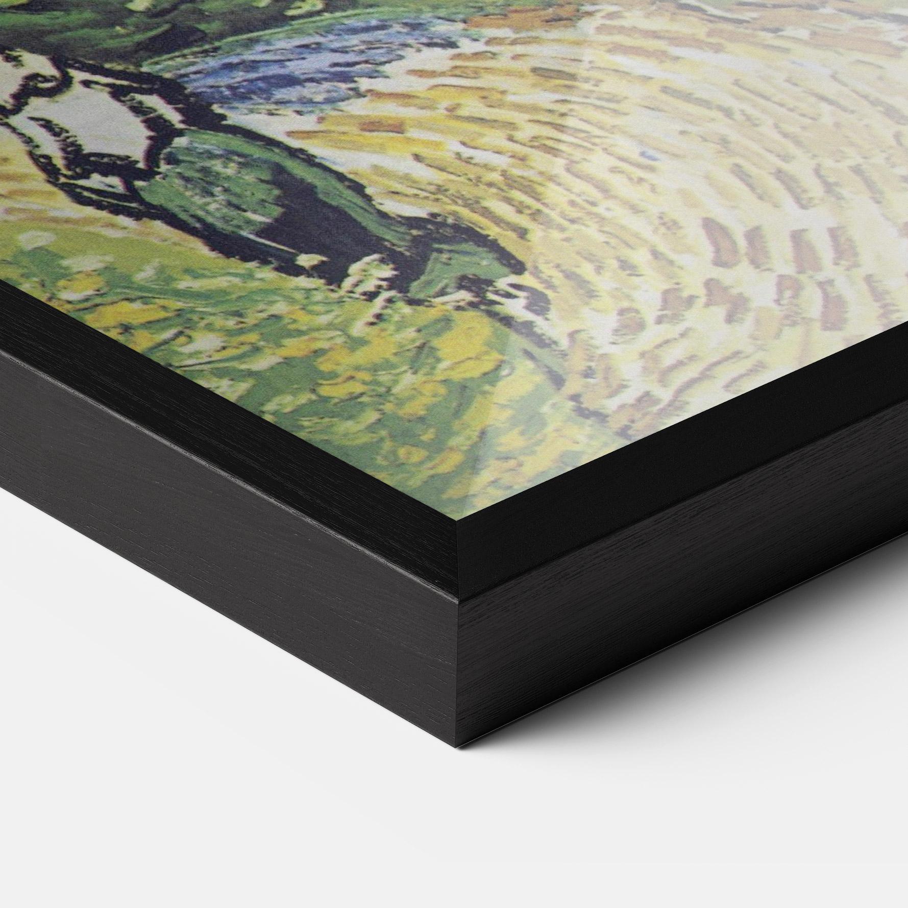 Gerahmte Poster The Church At Auvers mockup 3