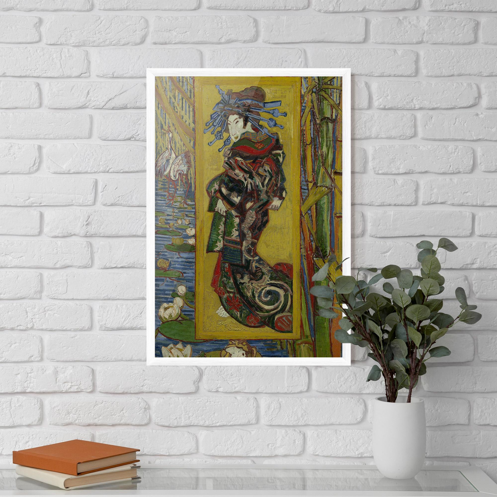 Gerahmte Poster Courtisane mockup 5