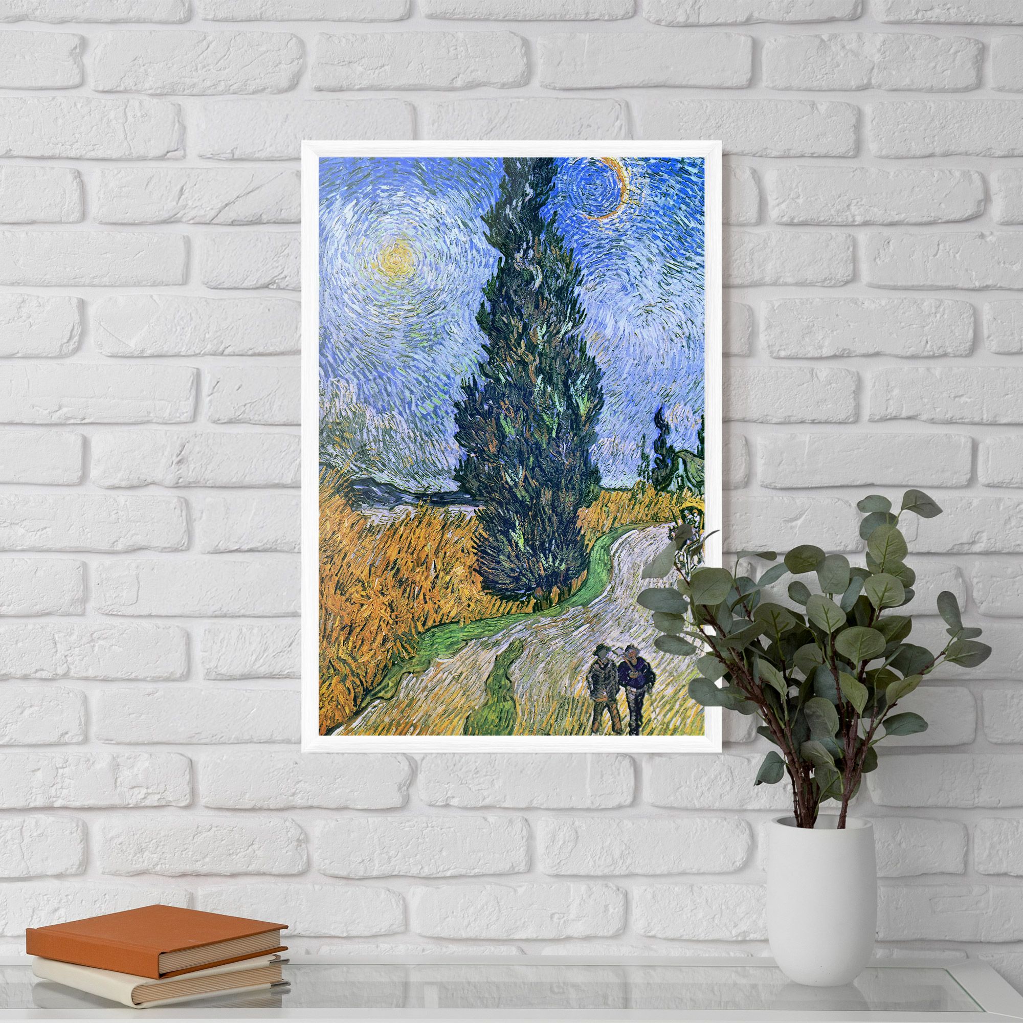 Road With Cypress mockup 5