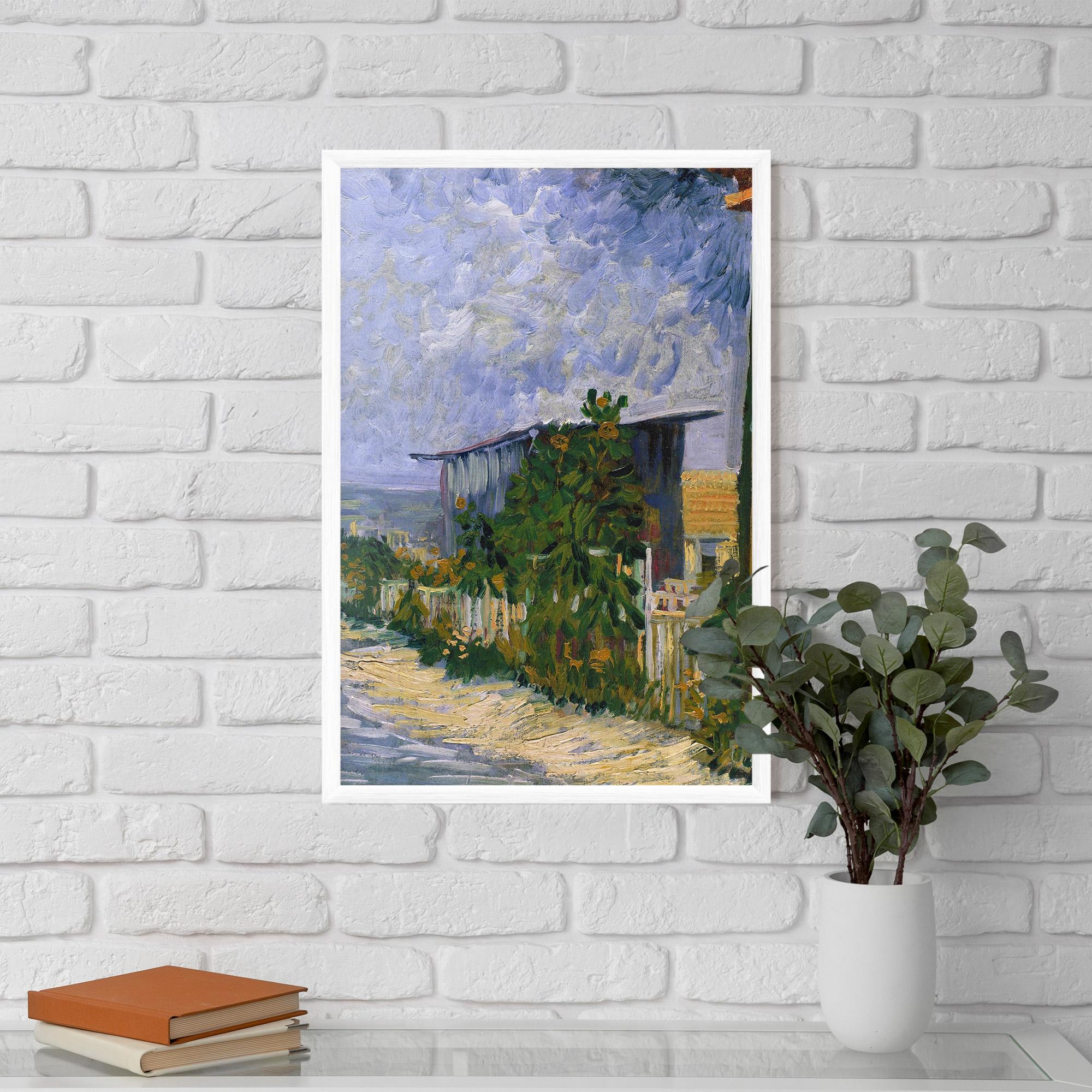 Gerahmte Poster Shelter On Montmartre mockup 5