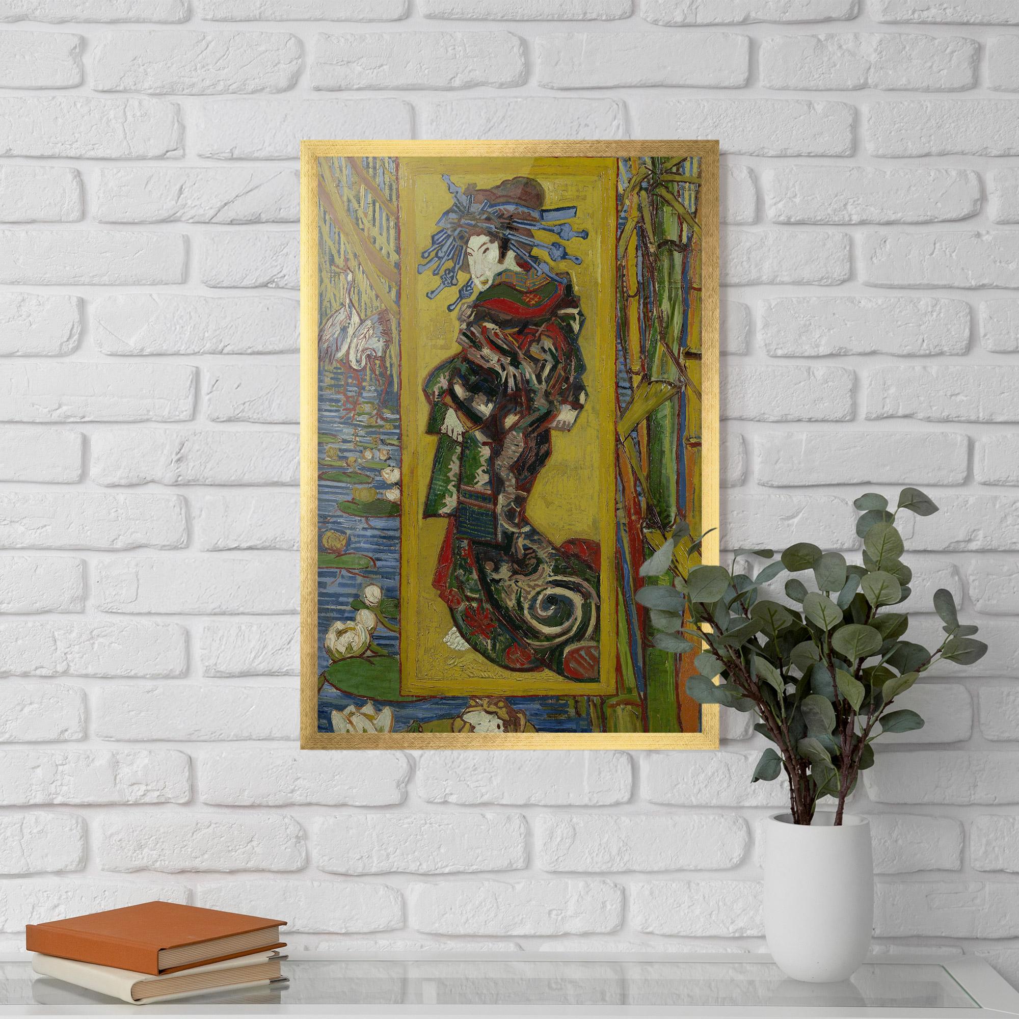 Gerahmte Poster Courtisane mockup 5