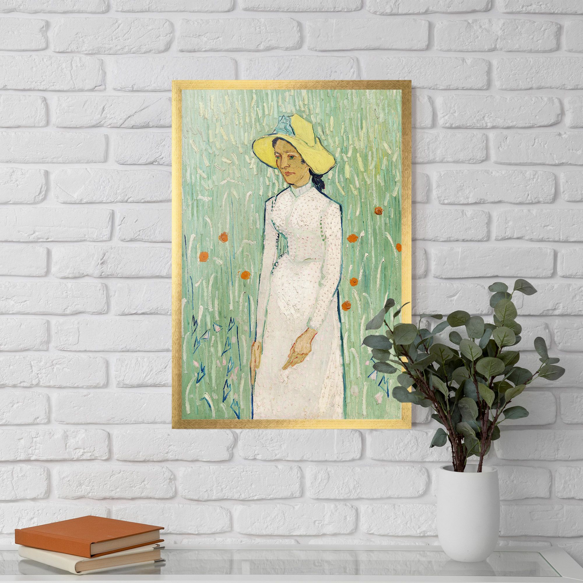 Girl In White mockup 5