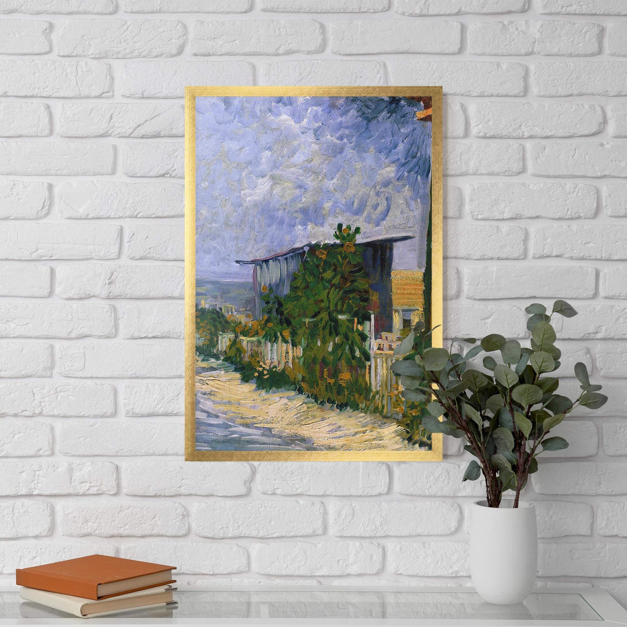 Gerahmte Poster Shelter On Montmartre mockup 5