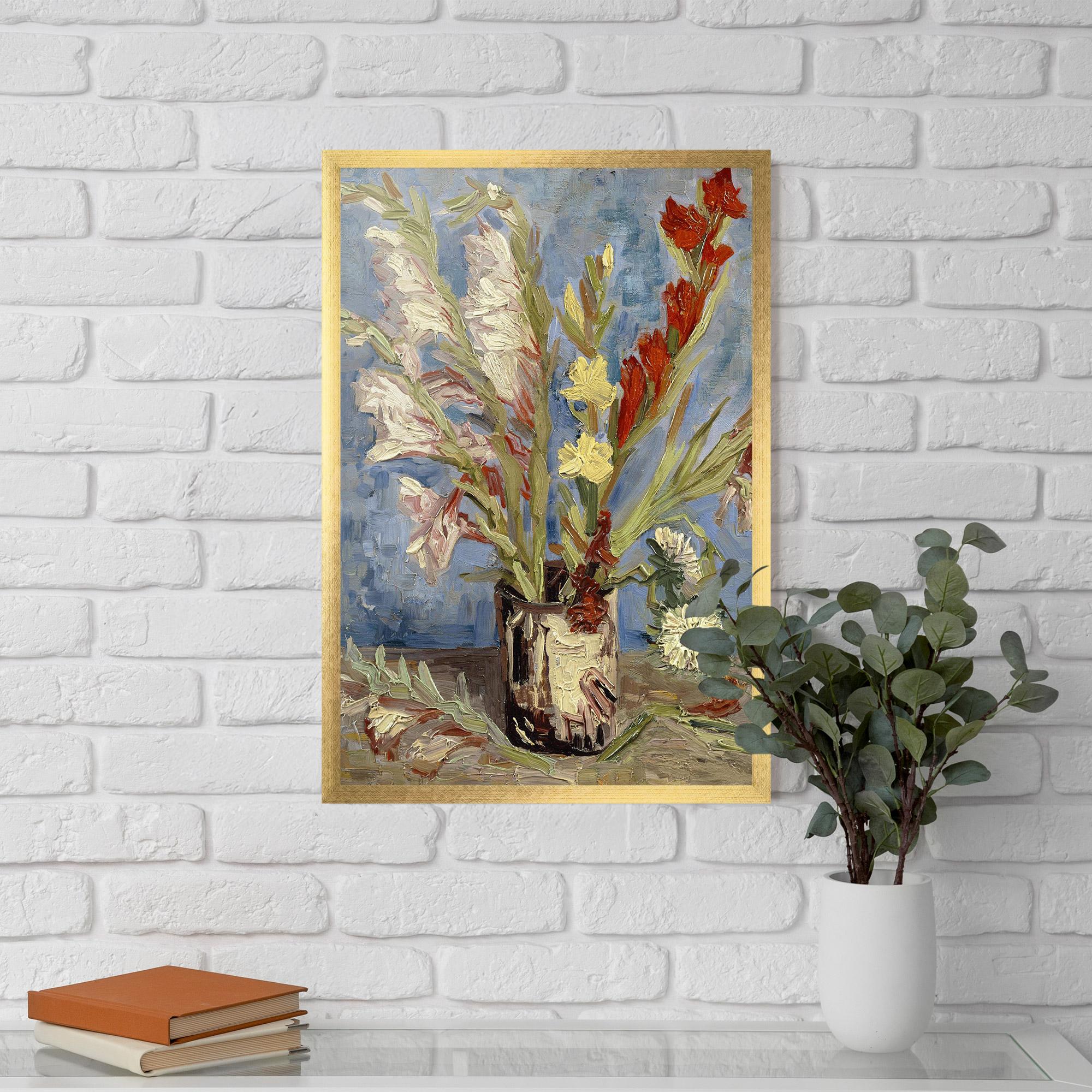 Gerahmte Poster Tuingladiolen mockup 5