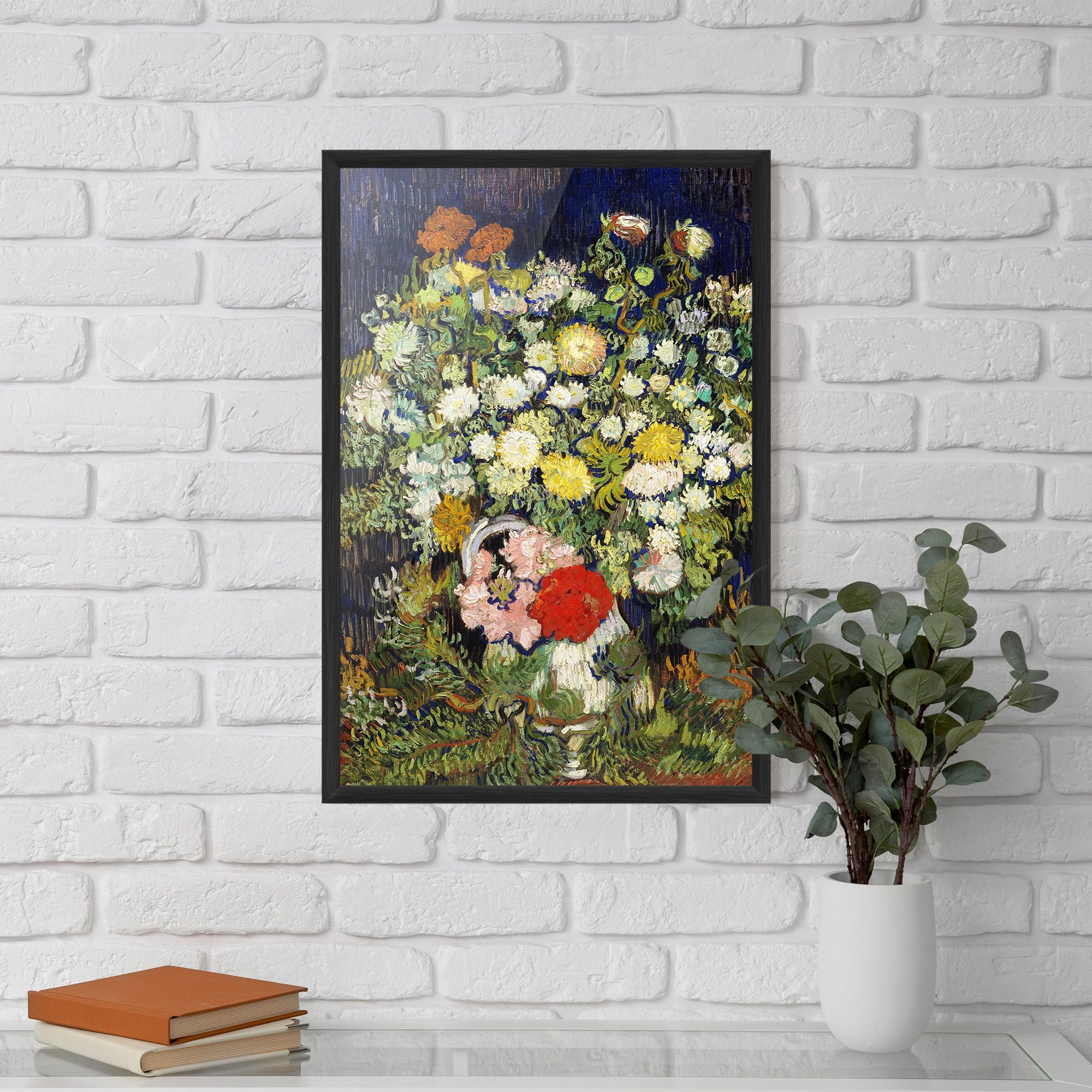 Flowers Van Gogh mockup 5