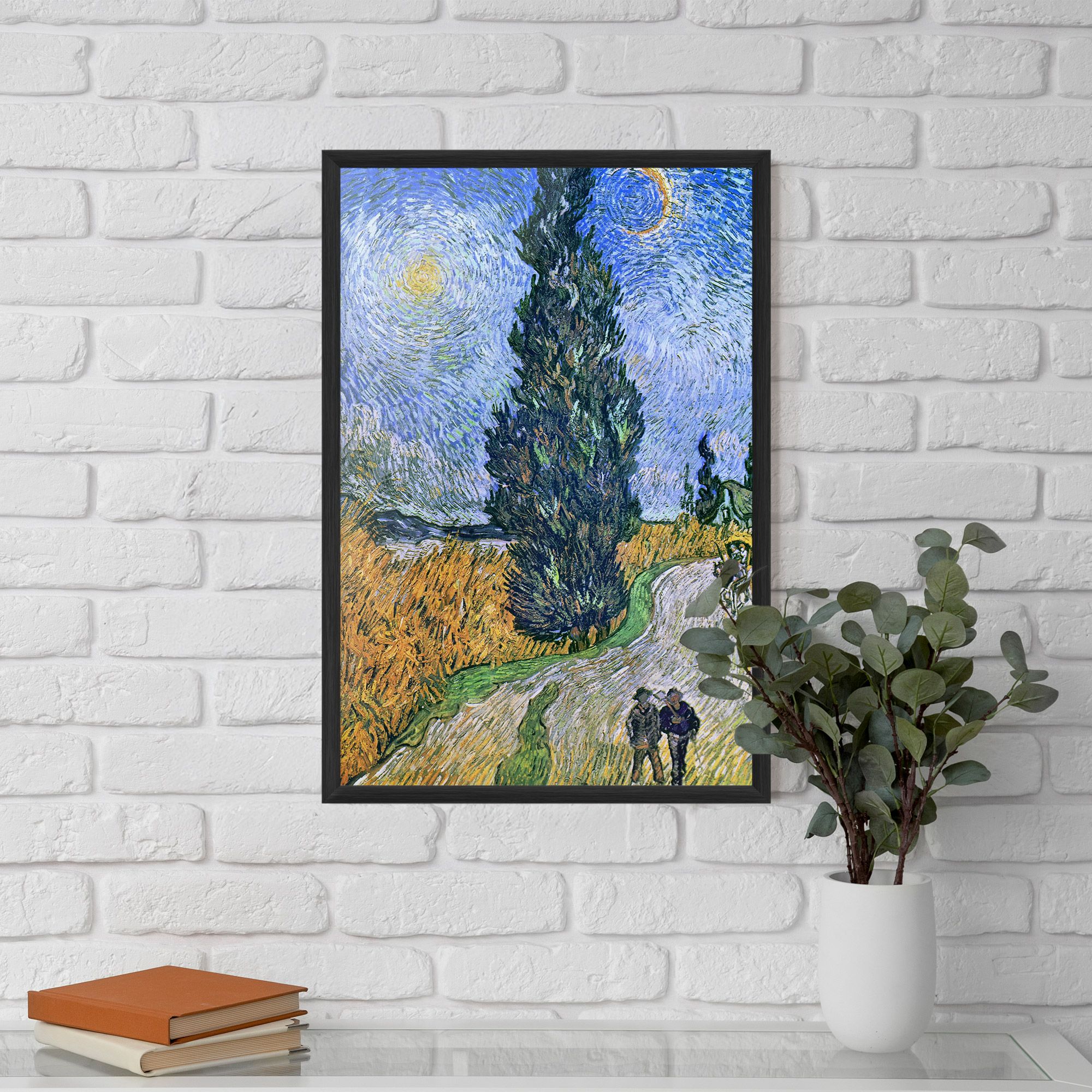 Road With Cypress mockup 5