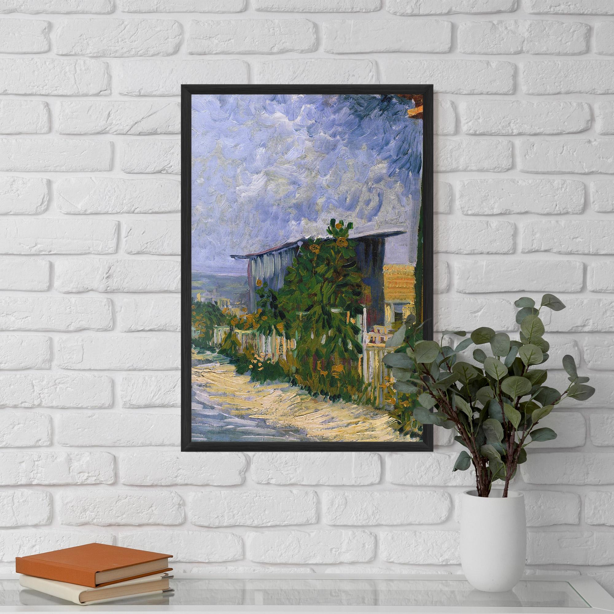 Gerahmte Poster Shelter On Montmartre mockup 5