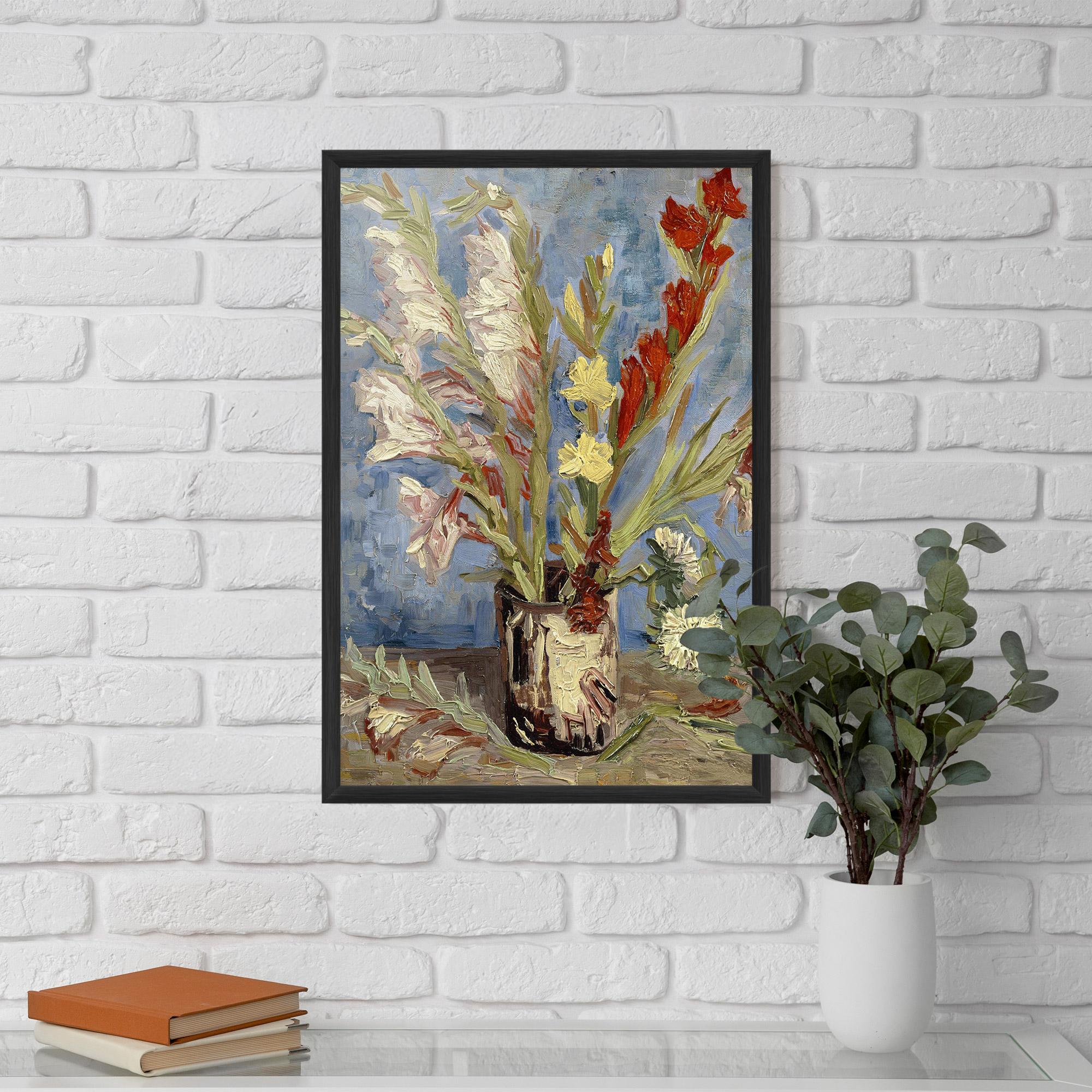 Gerahmte Poster Tuingladiolen mockup 5