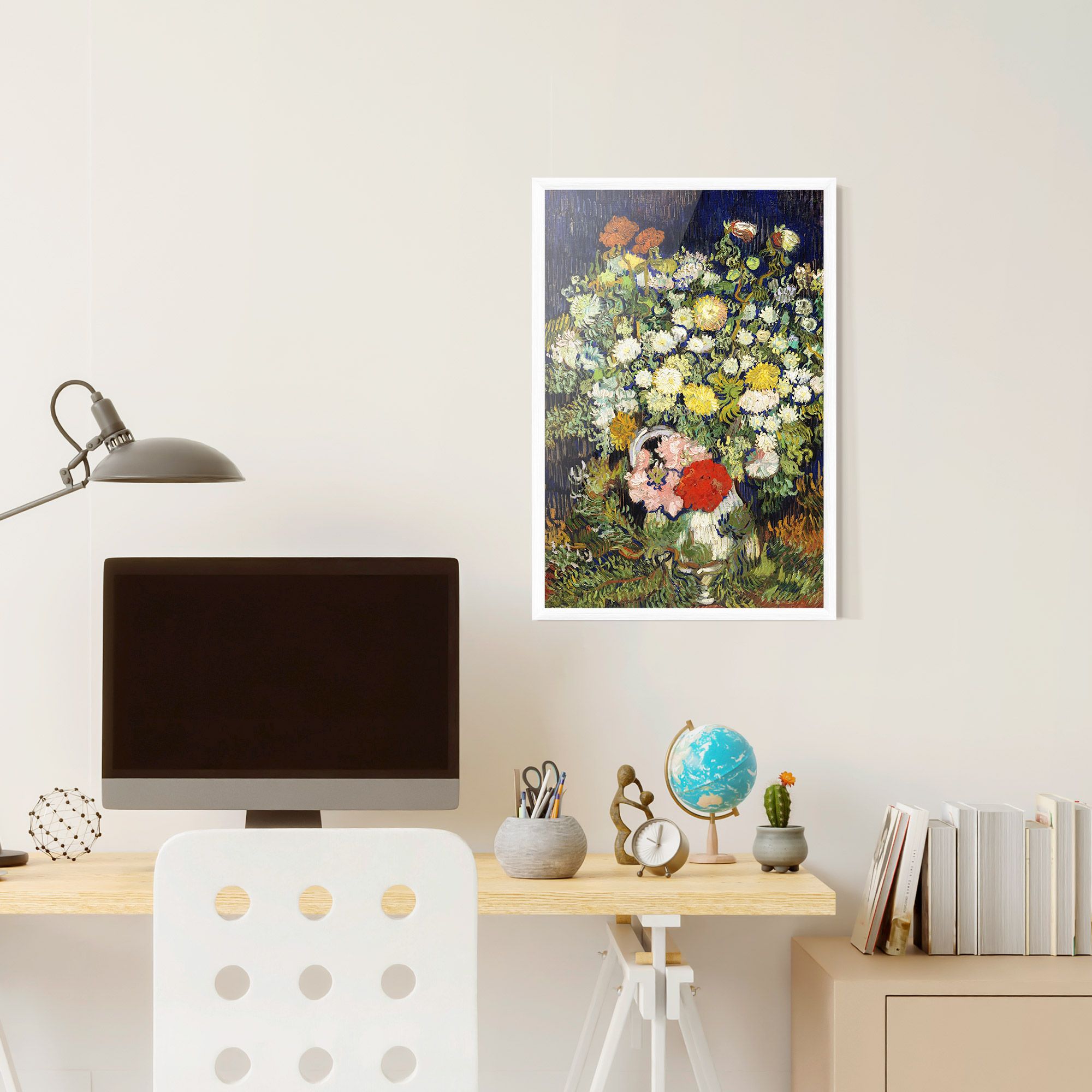 Flowers Van Gogh mockup 6