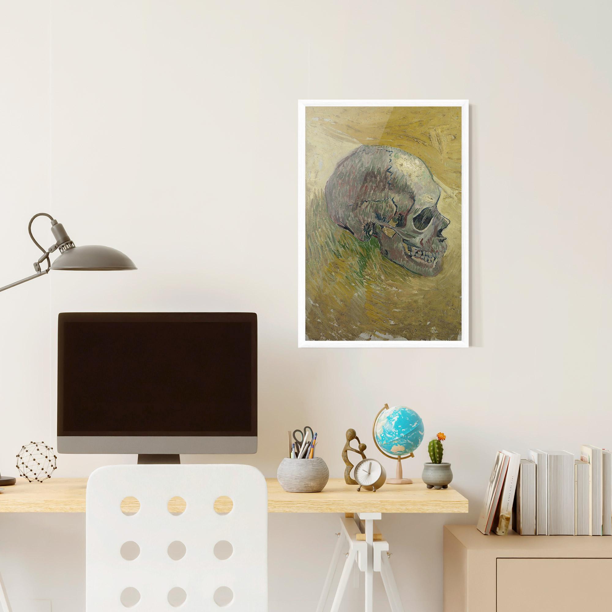 Gerahmte Poster Schedel mockup 6