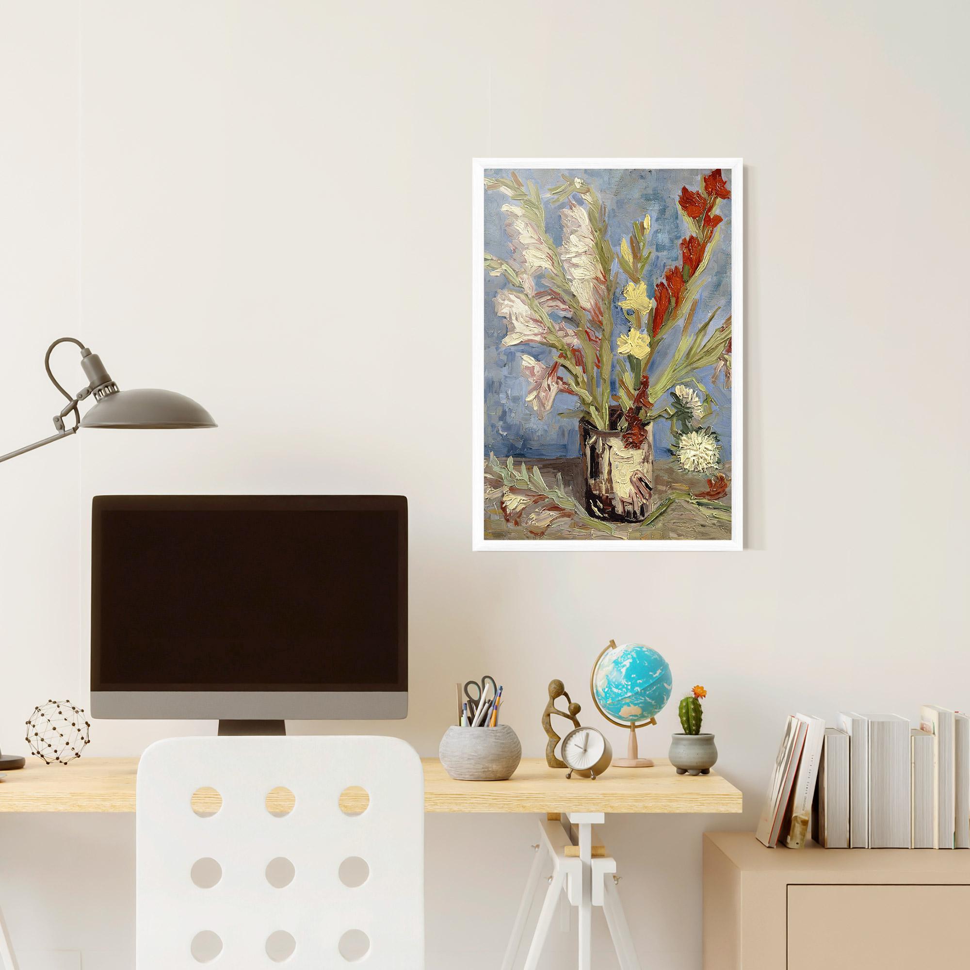 Gerahmte Poster Tuingladiolen mockup 6