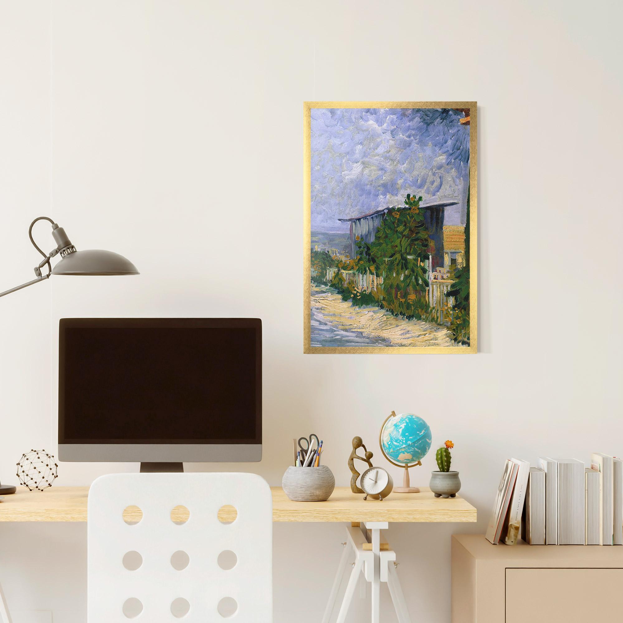 Gerahmte Poster Shelter On Montmartre mockup 6