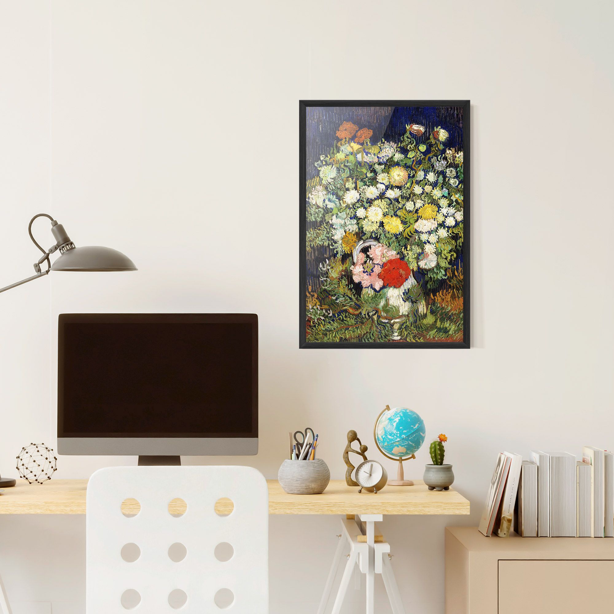Flowers Van Gogh mockup 6