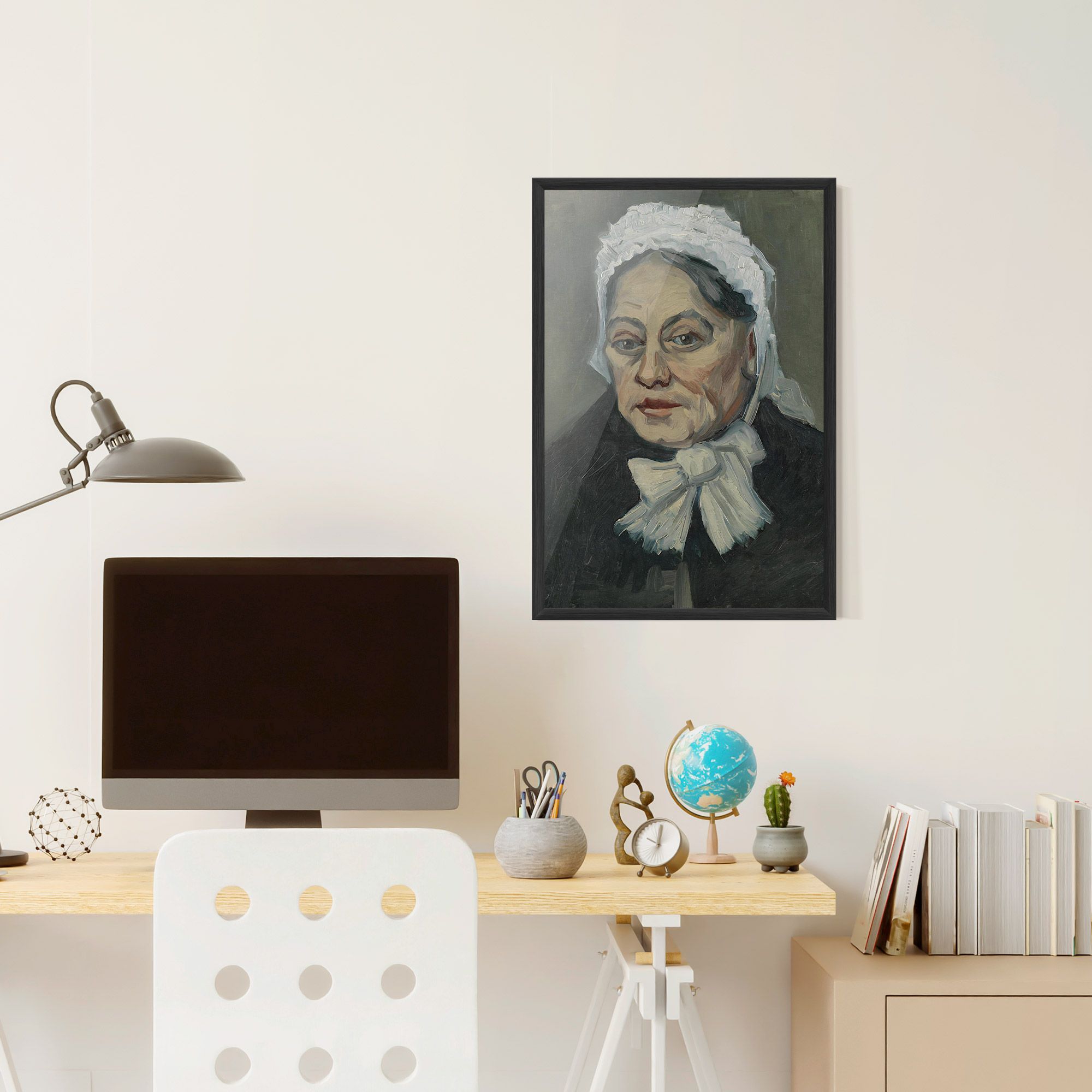 Portret Oude Vrouw mockup 6