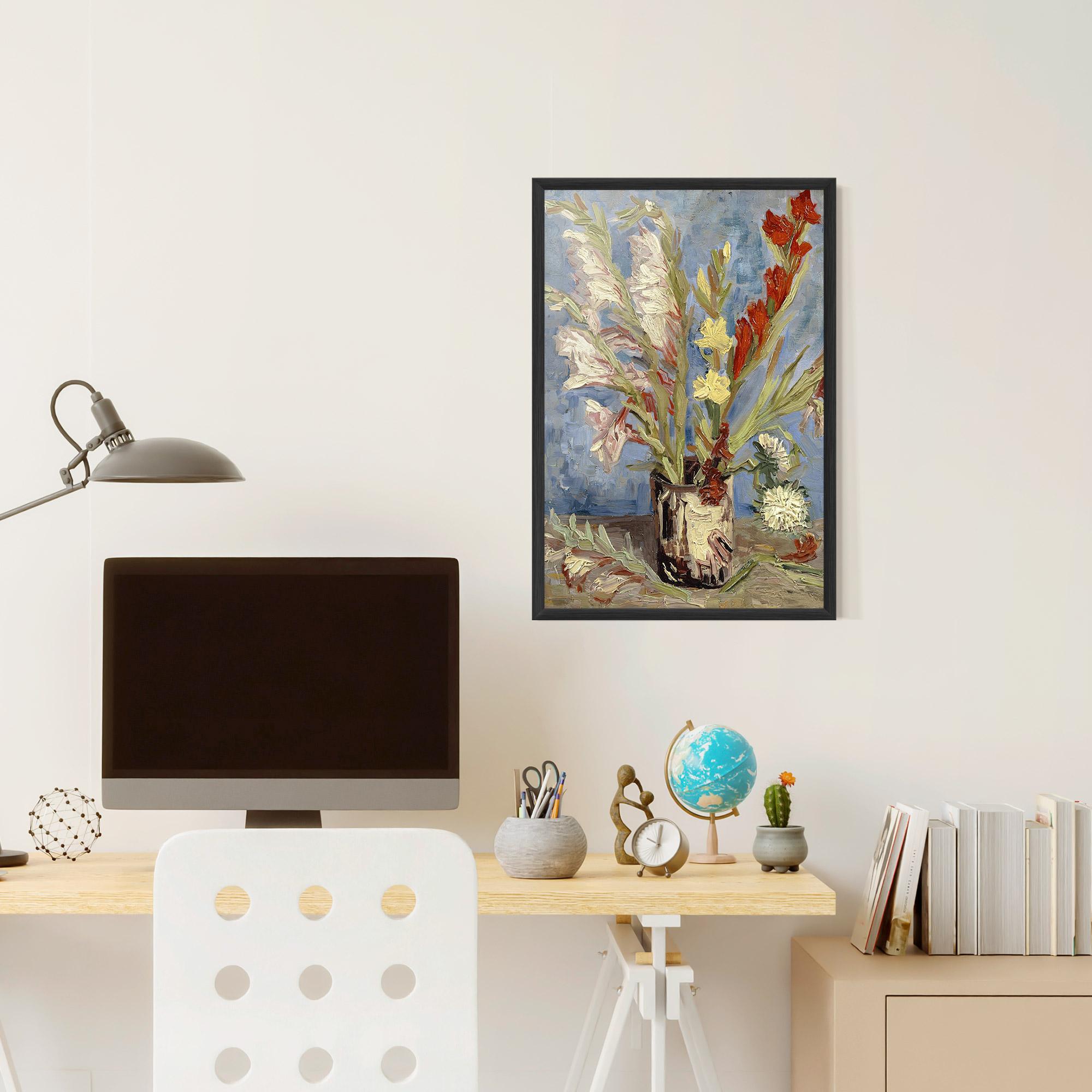 Gerahmte Poster Tuingladiolen mockup 6