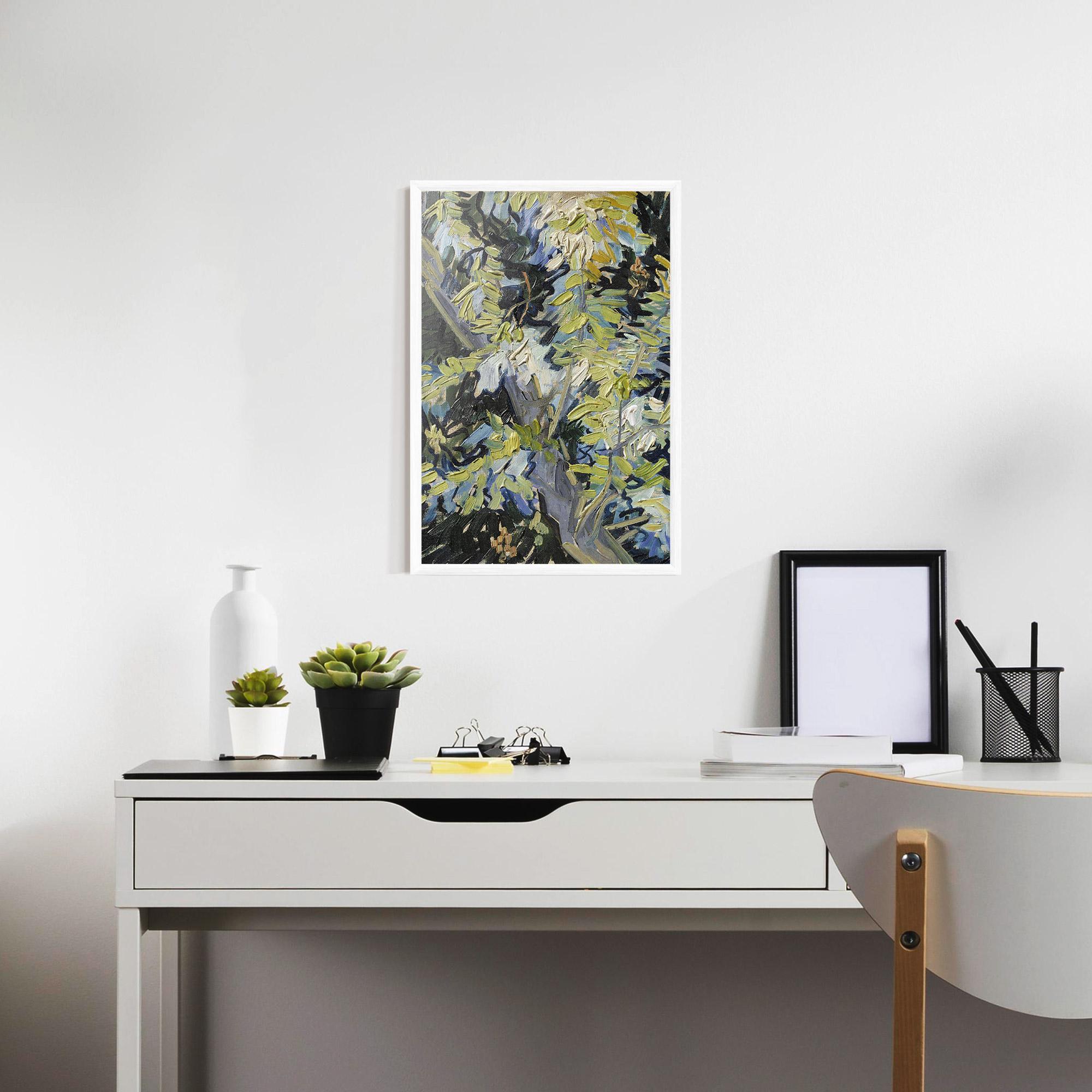Gerahmte Poster Blossoming Branches mockup 7