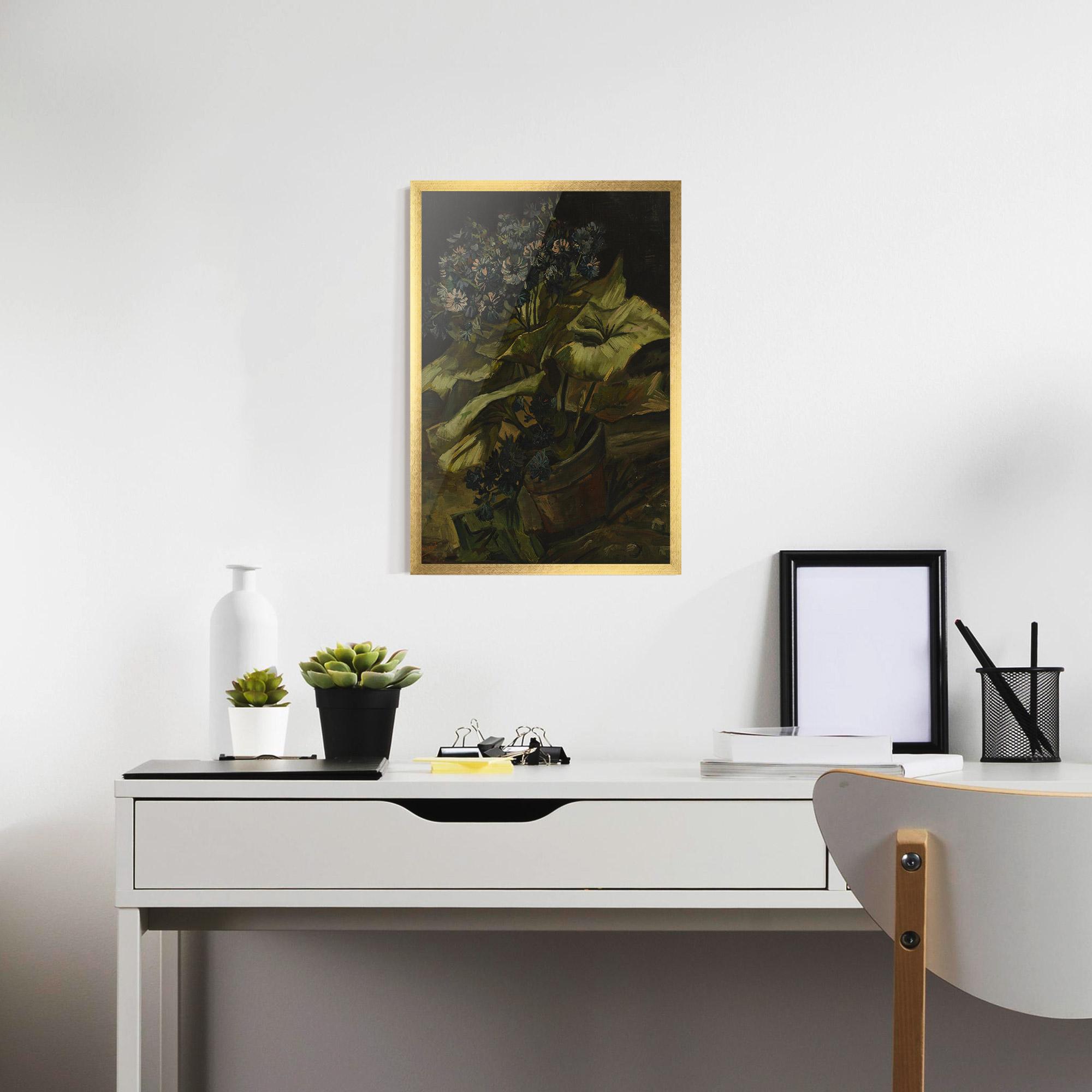 Gerahmte Poster Cineraria mockup 7