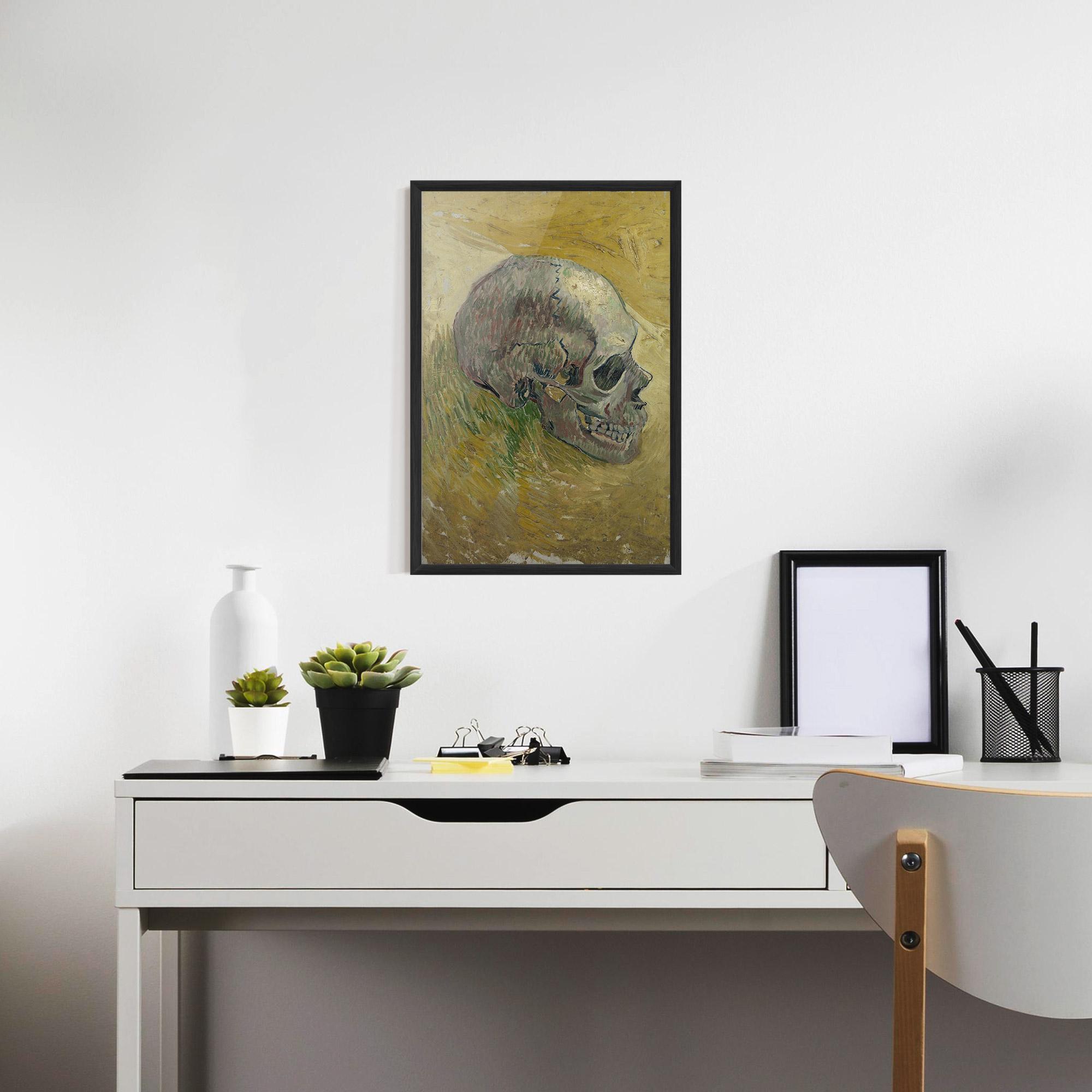 Gerahmte Poster Schedel mockup 7