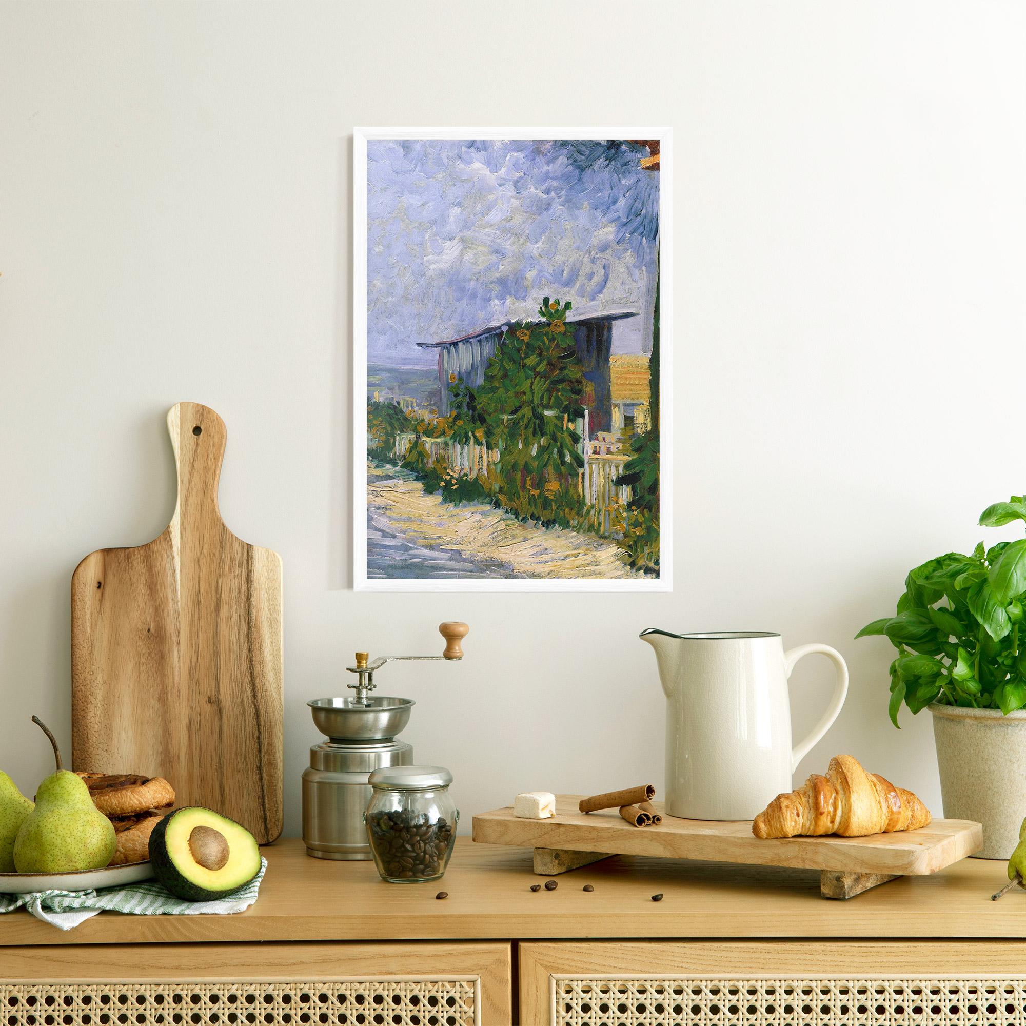 Gerahmte Poster Shelter On Montmartre mockup 8