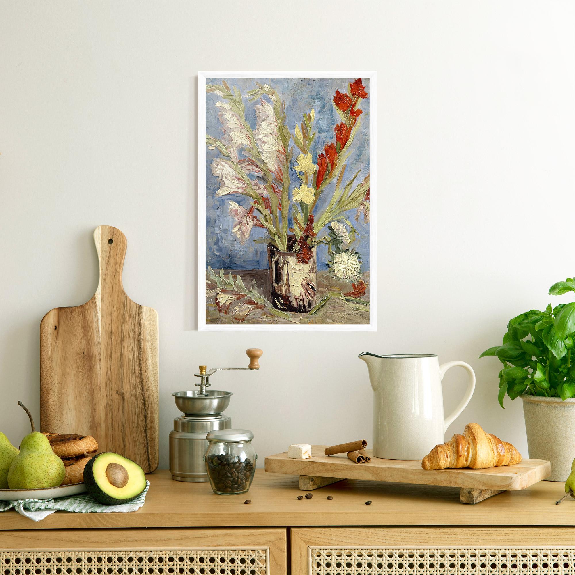 Gerahmte Poster Tuingladiolen mockup 8