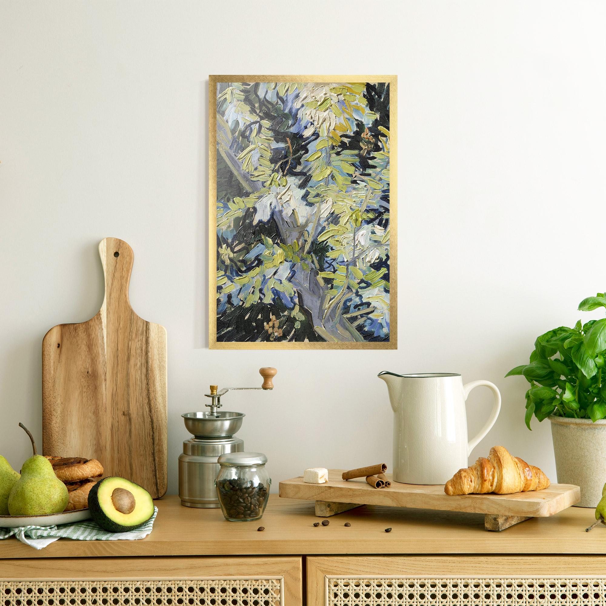 Gerahmte Poster Blossoming Branches mockup 8