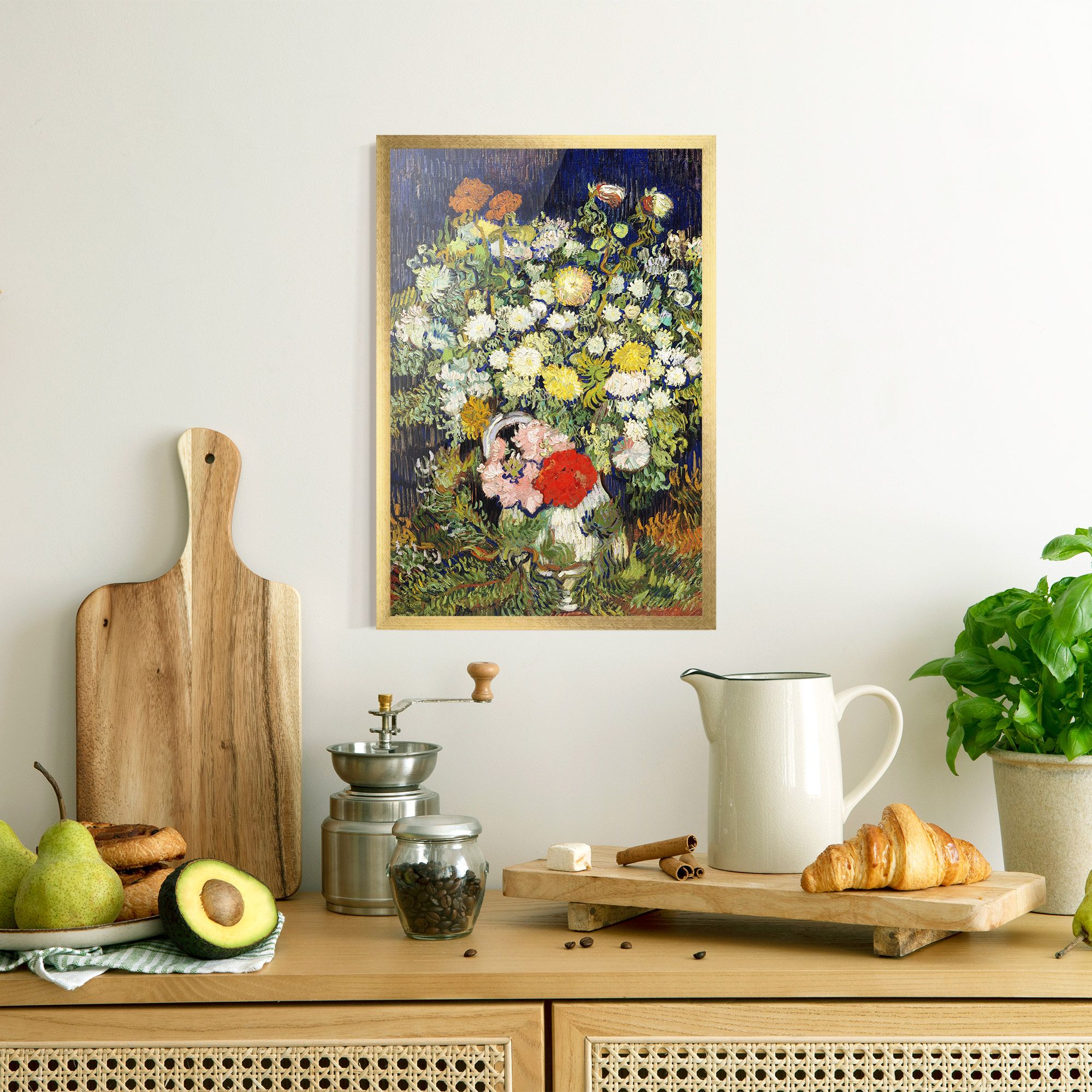 Flowers Van Gogh mockup 8