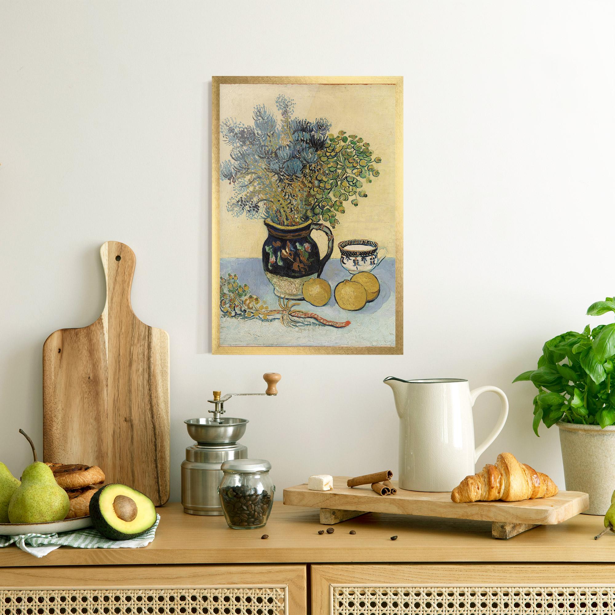 Gerahmte Poster Nature Morte mockup 8