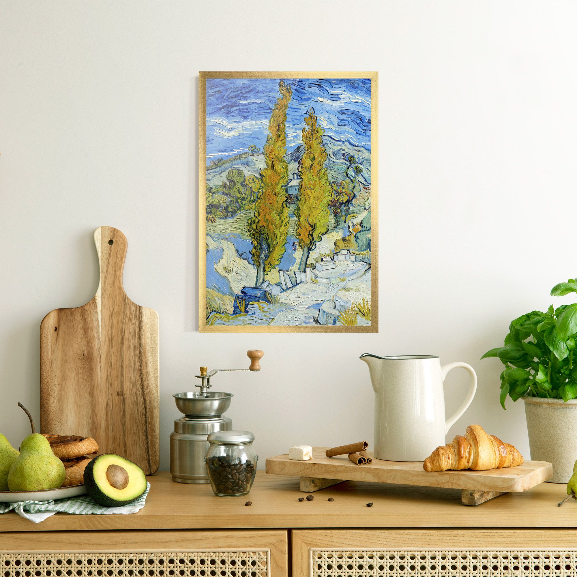 Poplars At Saint Remy mockup 8