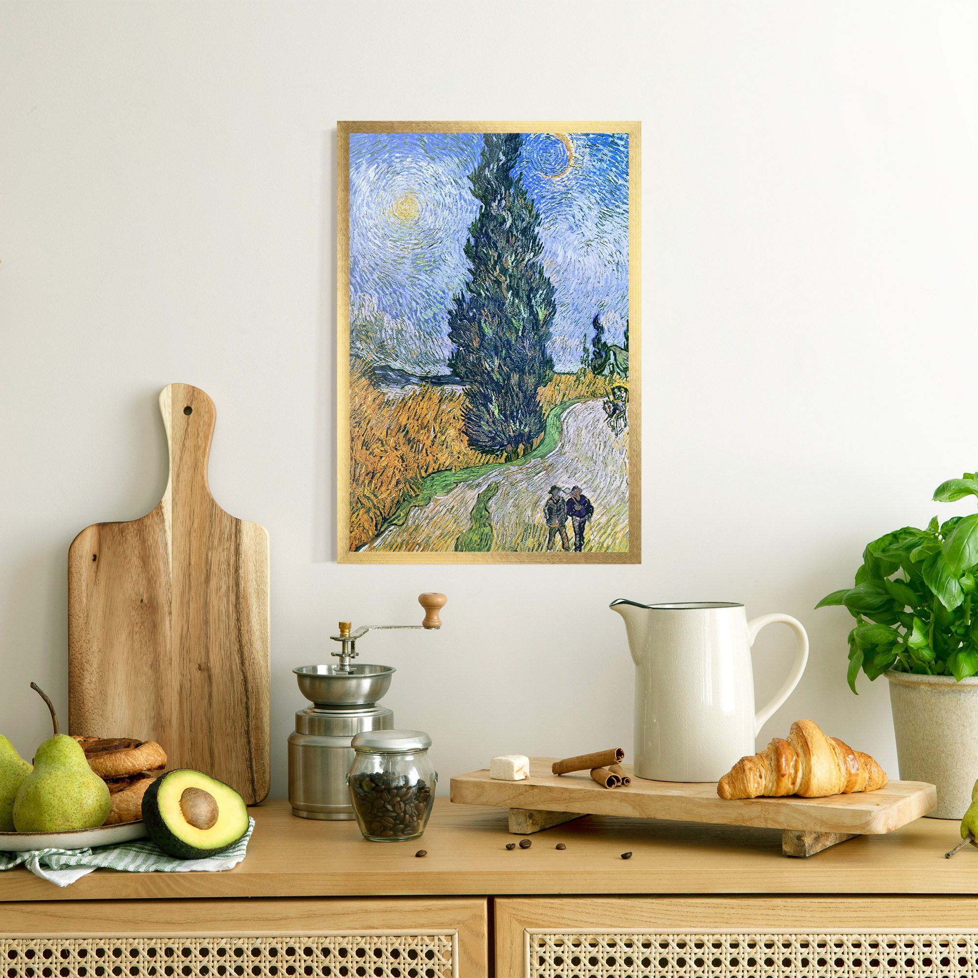 Road With Cypress mockup 8